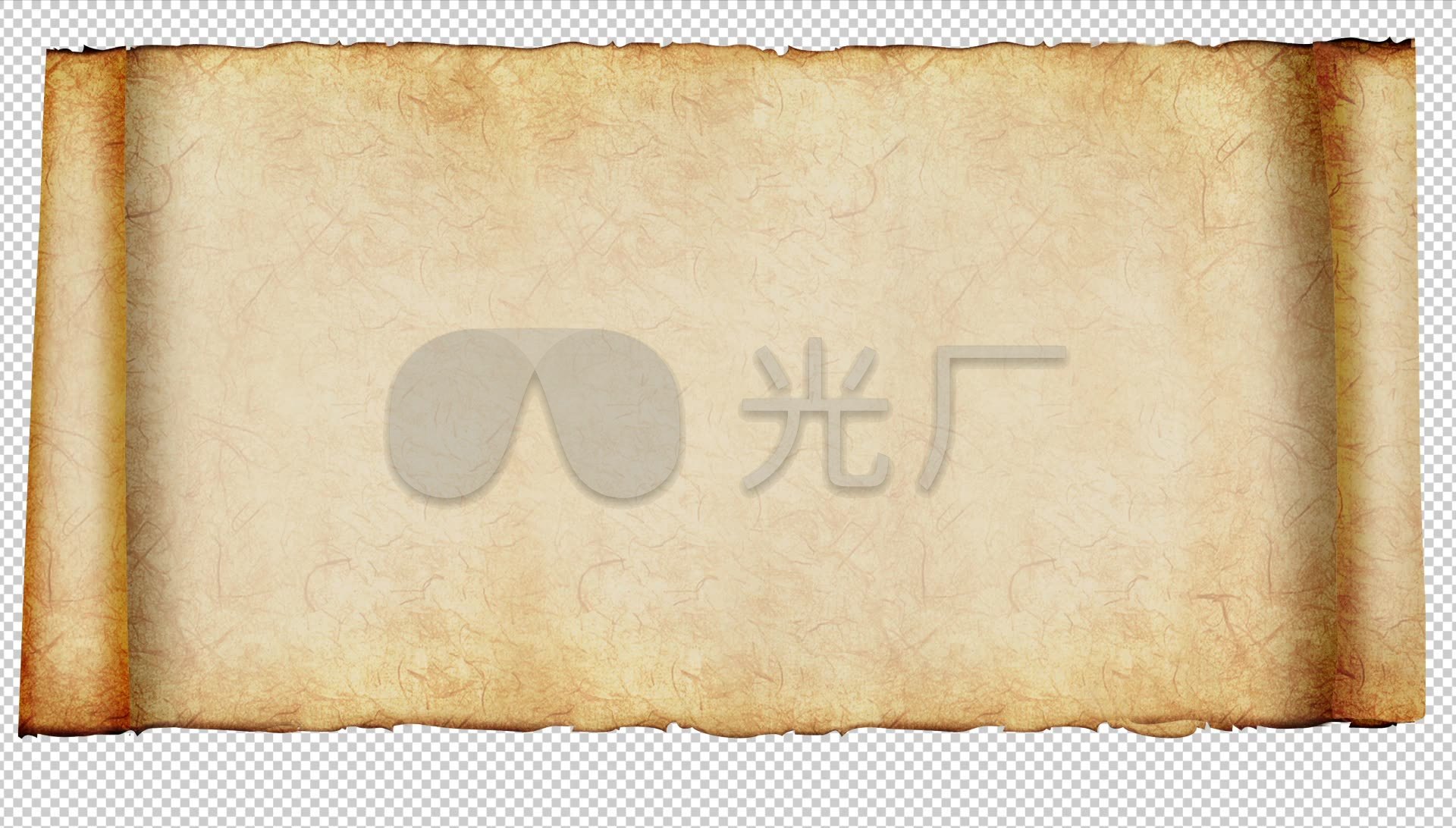 原创古香古色的草纸卷轴_视频素材包下载(编号:)_影视