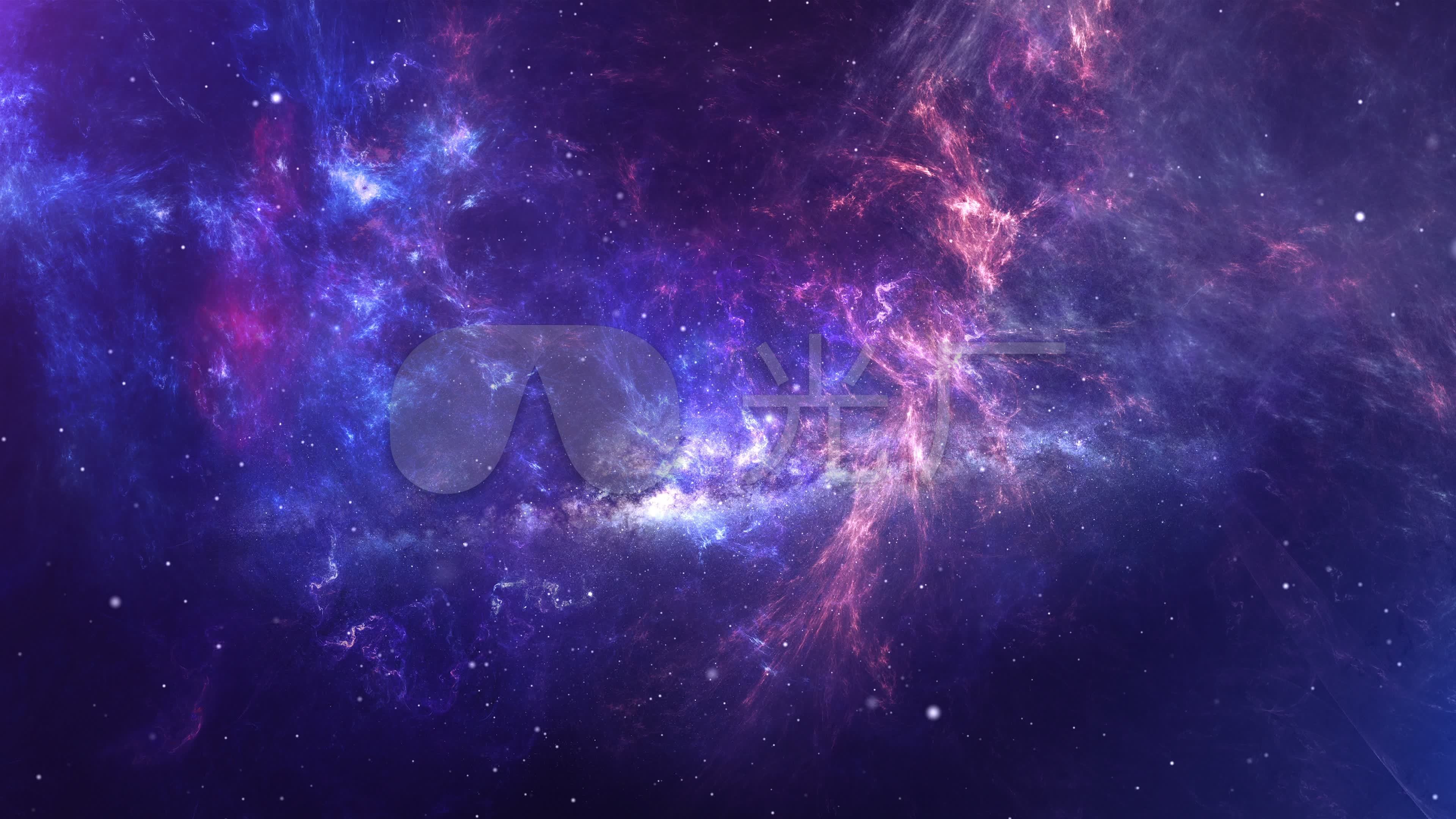 【原创】4k大气震撼宇宙星云穿梭星空