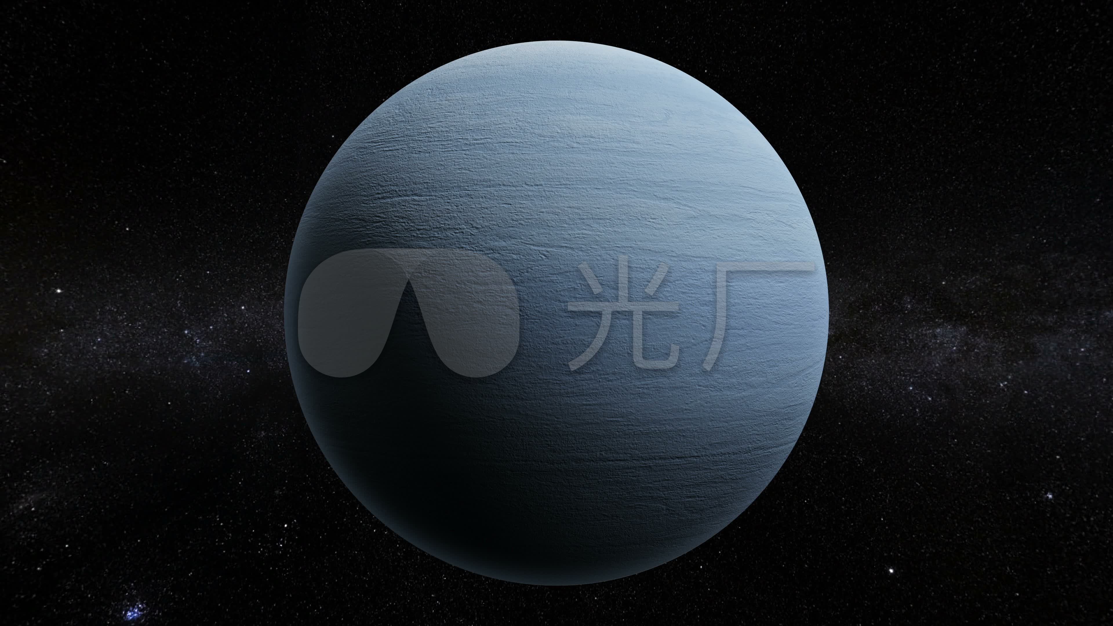 天王星运行动画_3840x2160_高清视频素材下载(编号:)