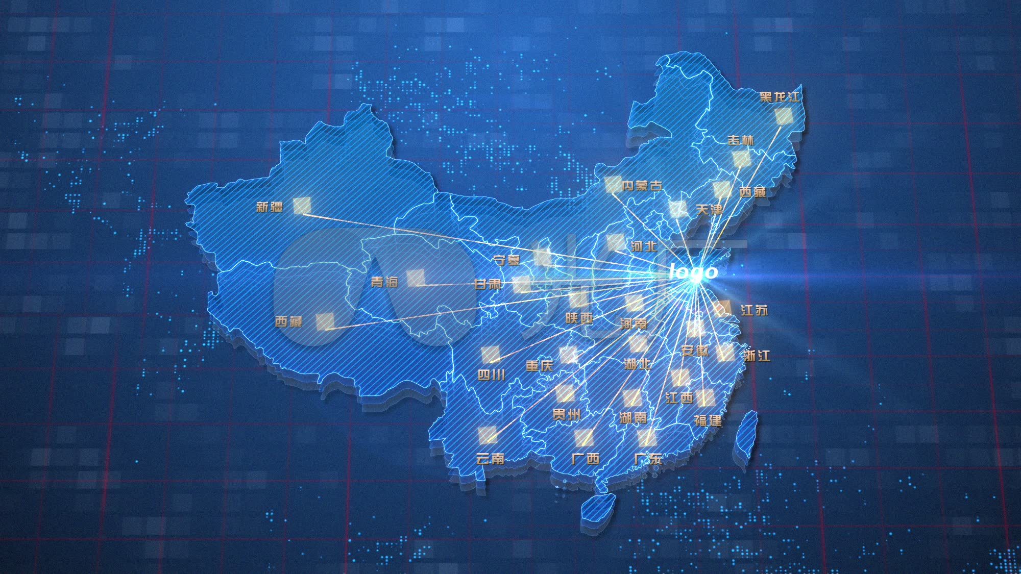 蓝色科技地图区位中国地图世界地图_1下载(编号:)_ae