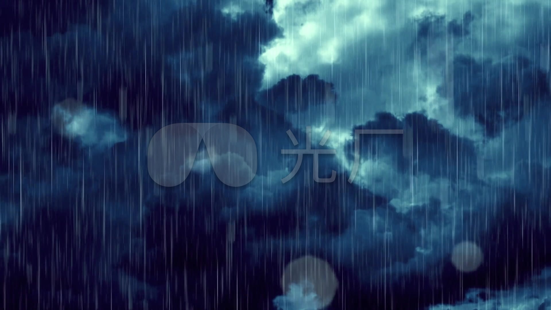雷雨交加背景视频_1920x1080_高清视频素材下载(编号