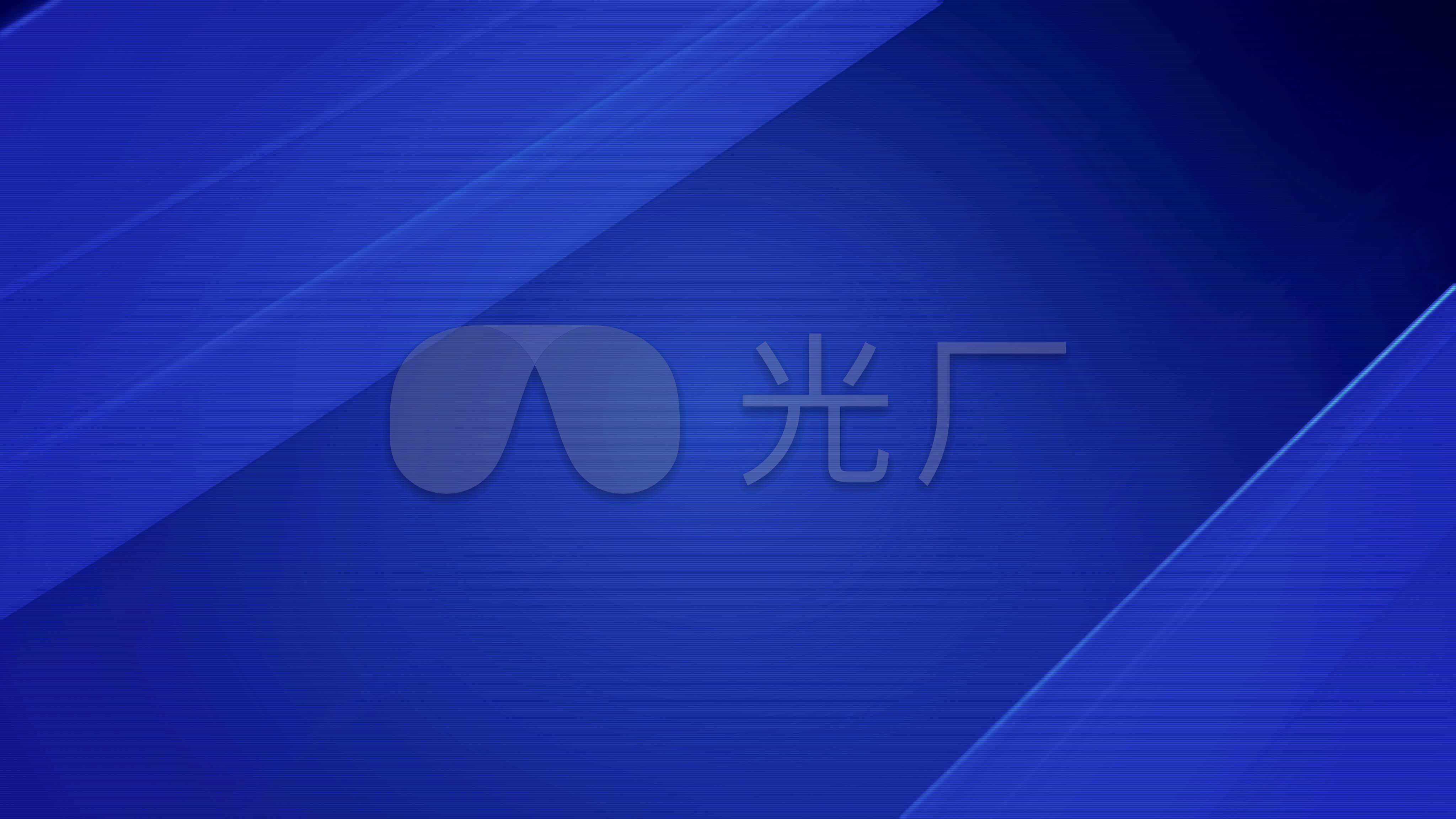 蓝色科技新闻演播室动态背景_4096x2304_高清视频素材