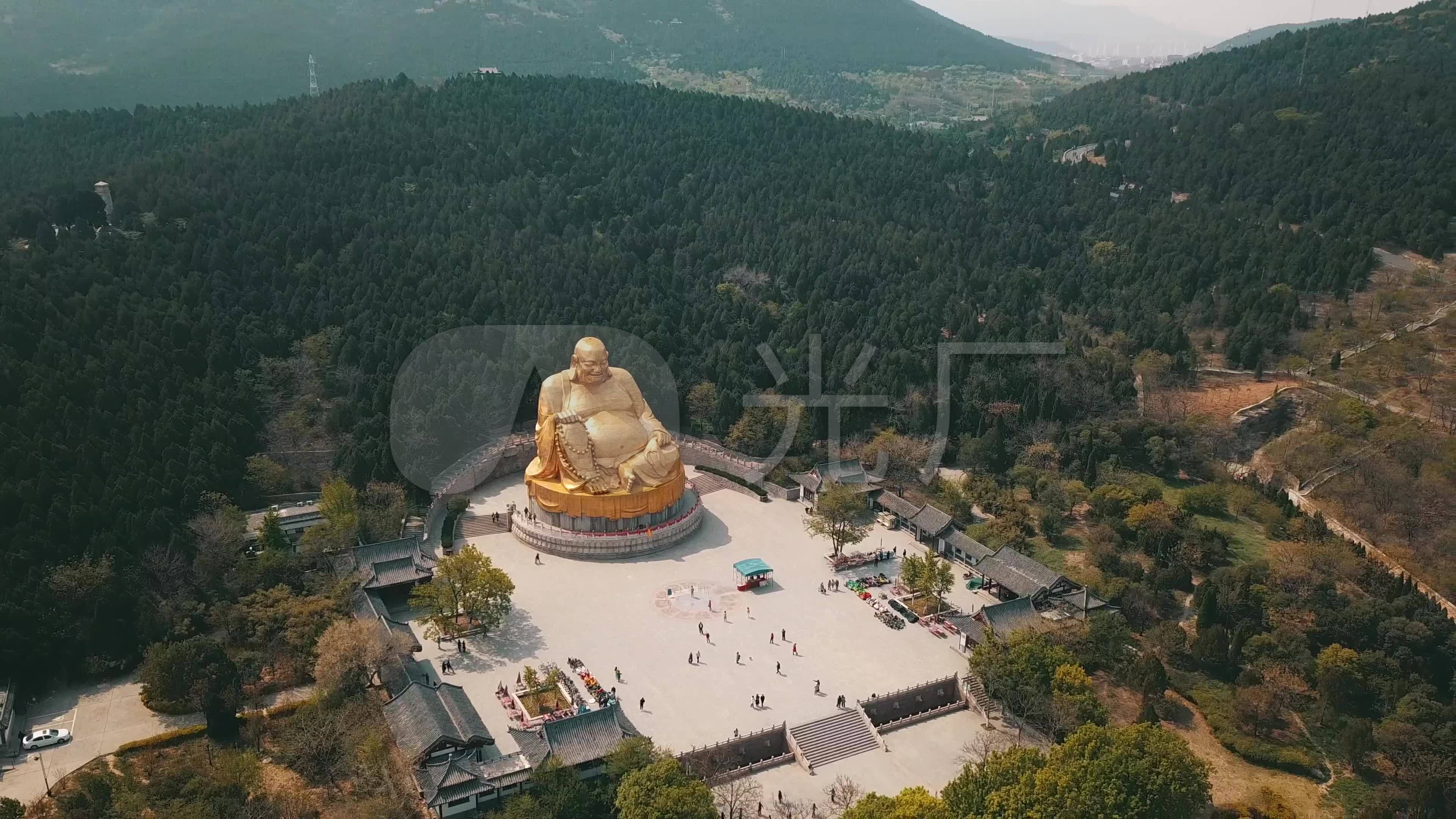 济南千佛山济南地标金佛大金佛