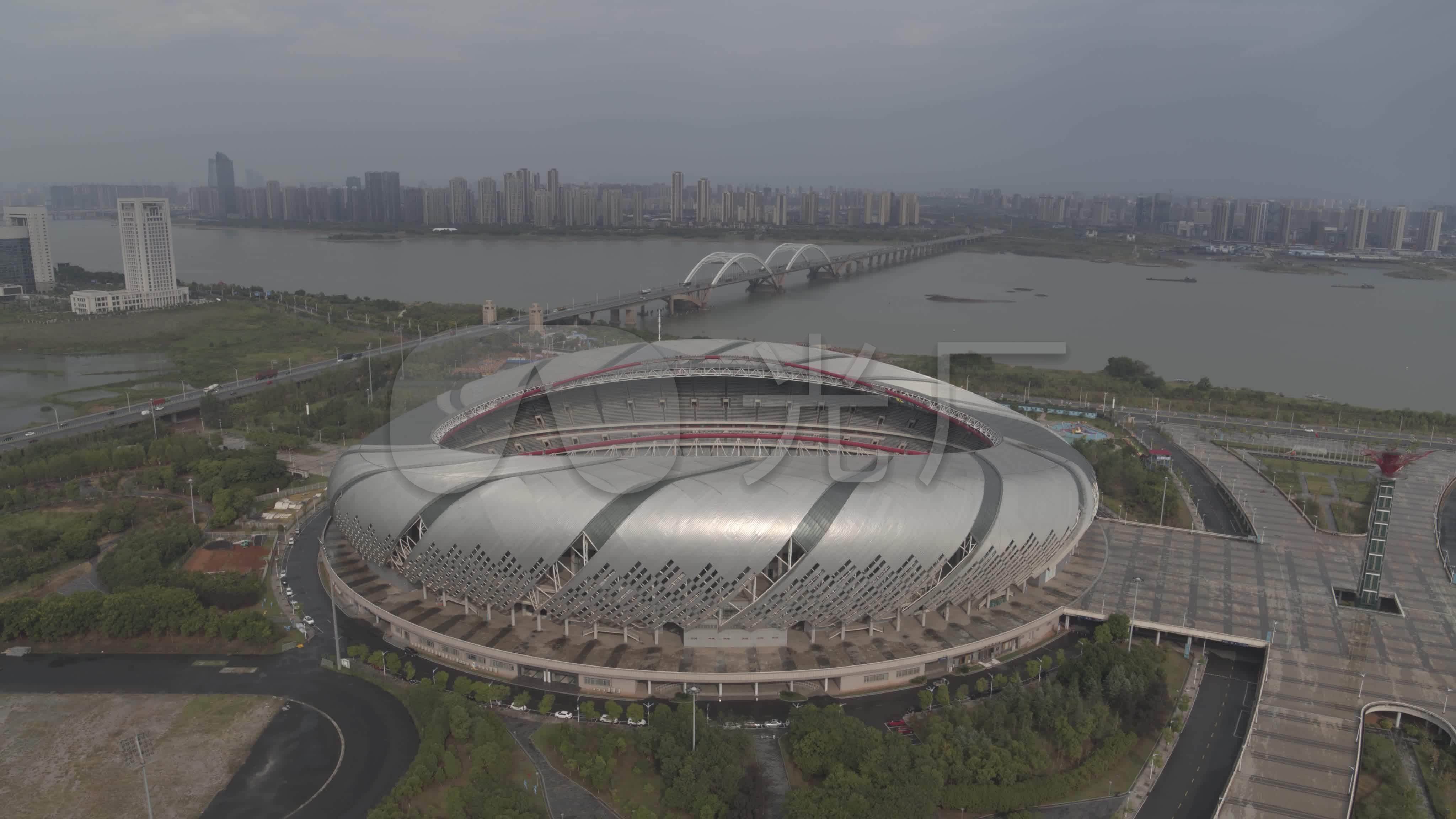 高清江西南昌奥体中心_4096x2304_高清视频素材下载(编号:3458835)