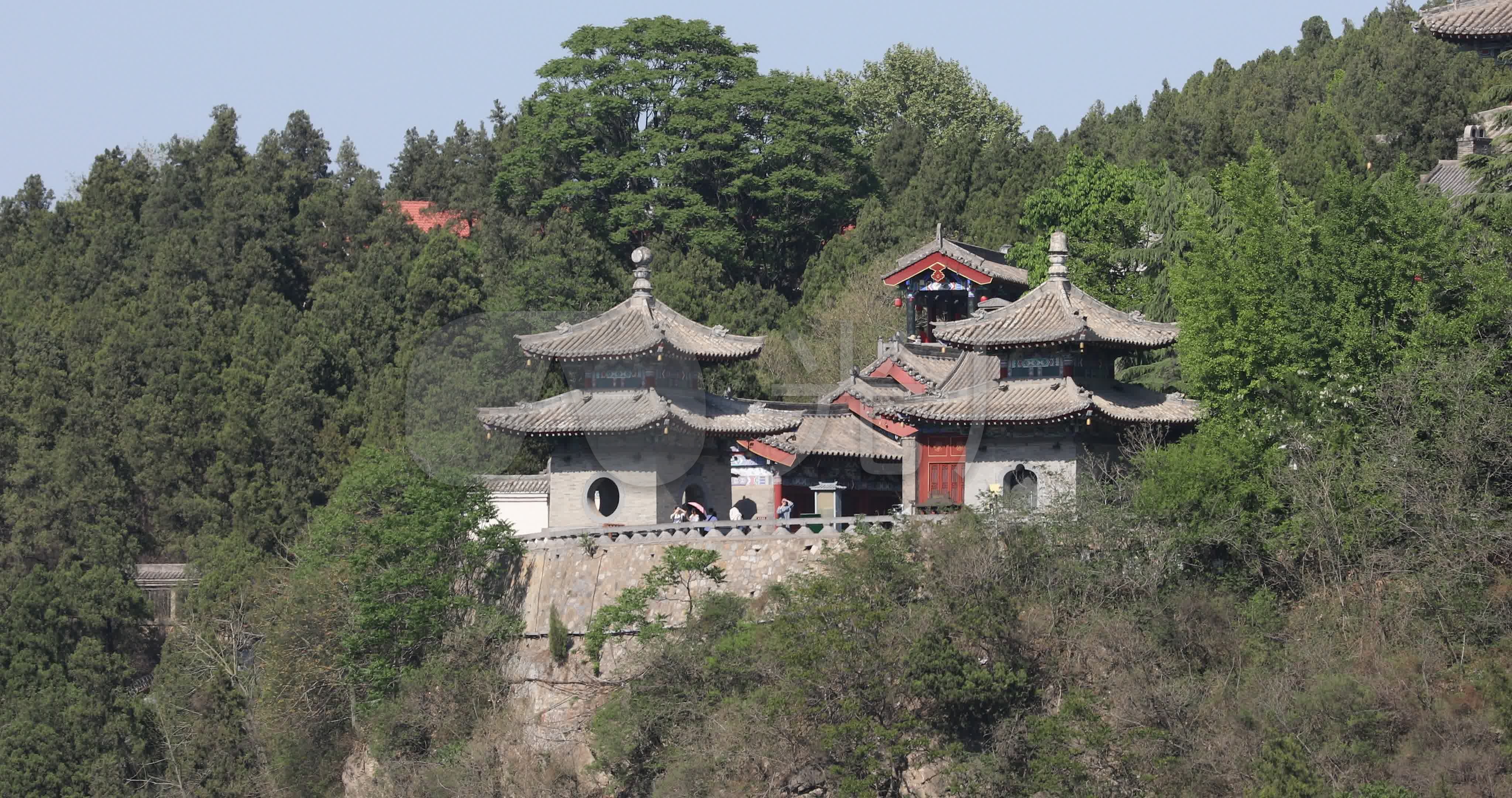 洛阳龙门 寺庙 景区 4k