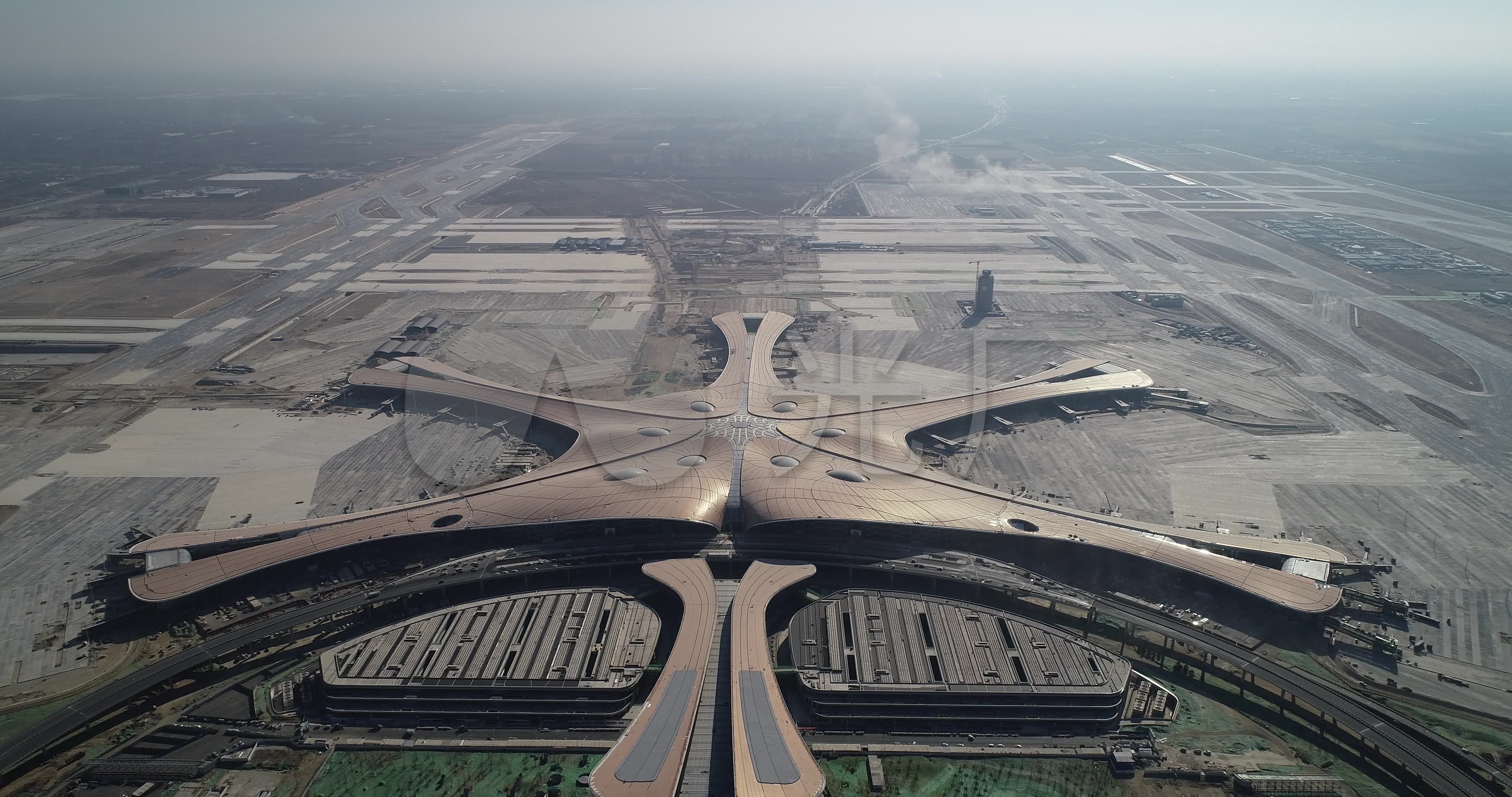 北京大兴国际机场航拍4k_4096x2160_高清视频素材下载