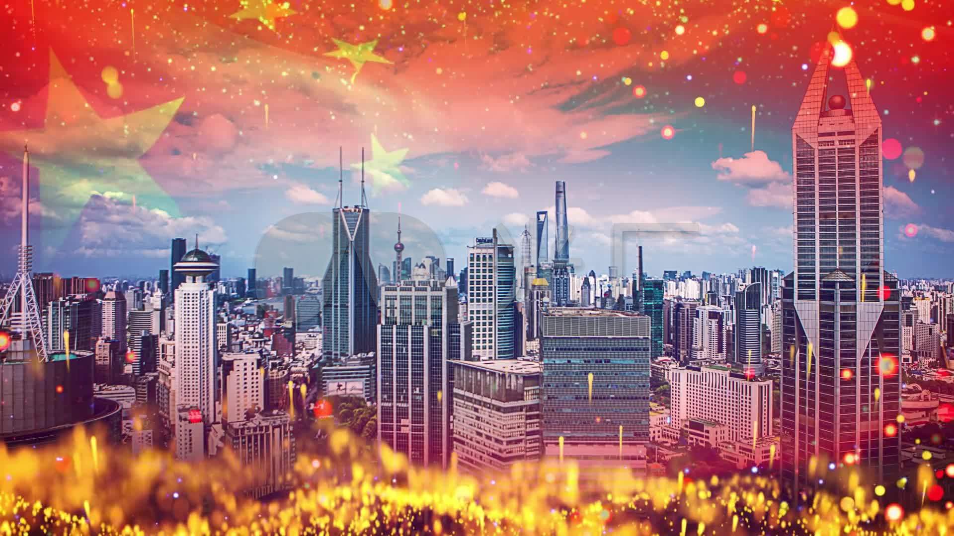 幸福中国一起走大屏背景素材(原创)_1920x1080_高清