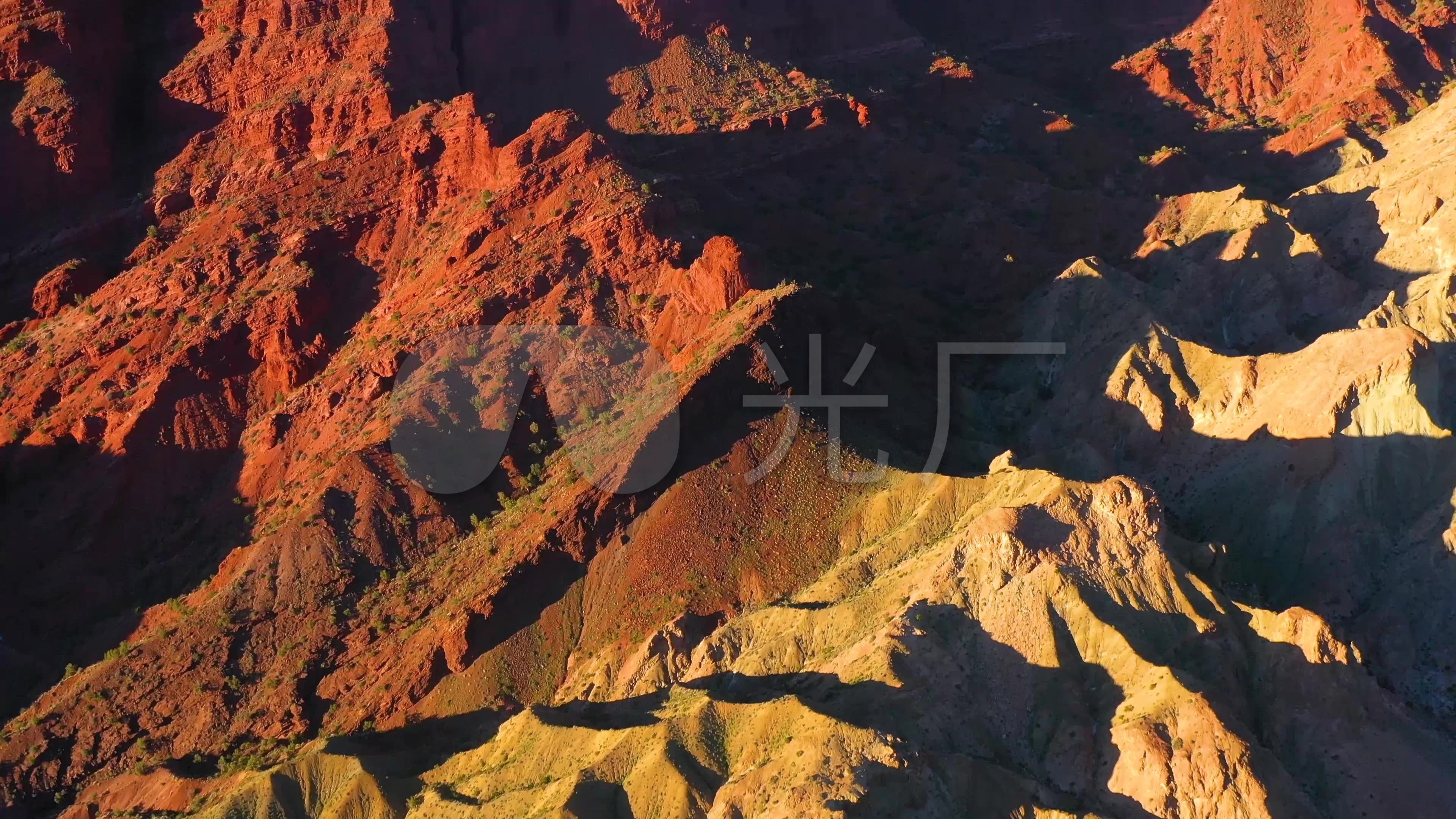 4k山峰山谷峡谷景观_3840x2160_高清视频素材下载(编号:3471970)_实拍