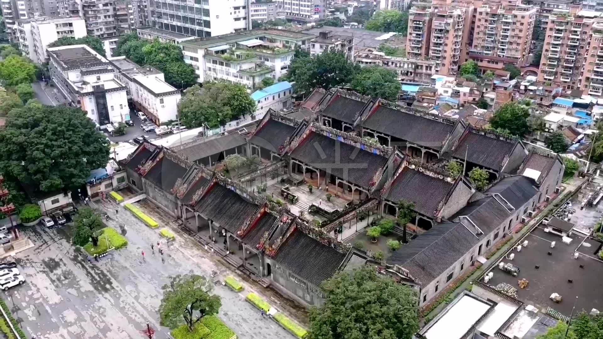 陈家祠_1920x1080_高清视频素材下载(编号:3484536)_实拍视频_vj师网