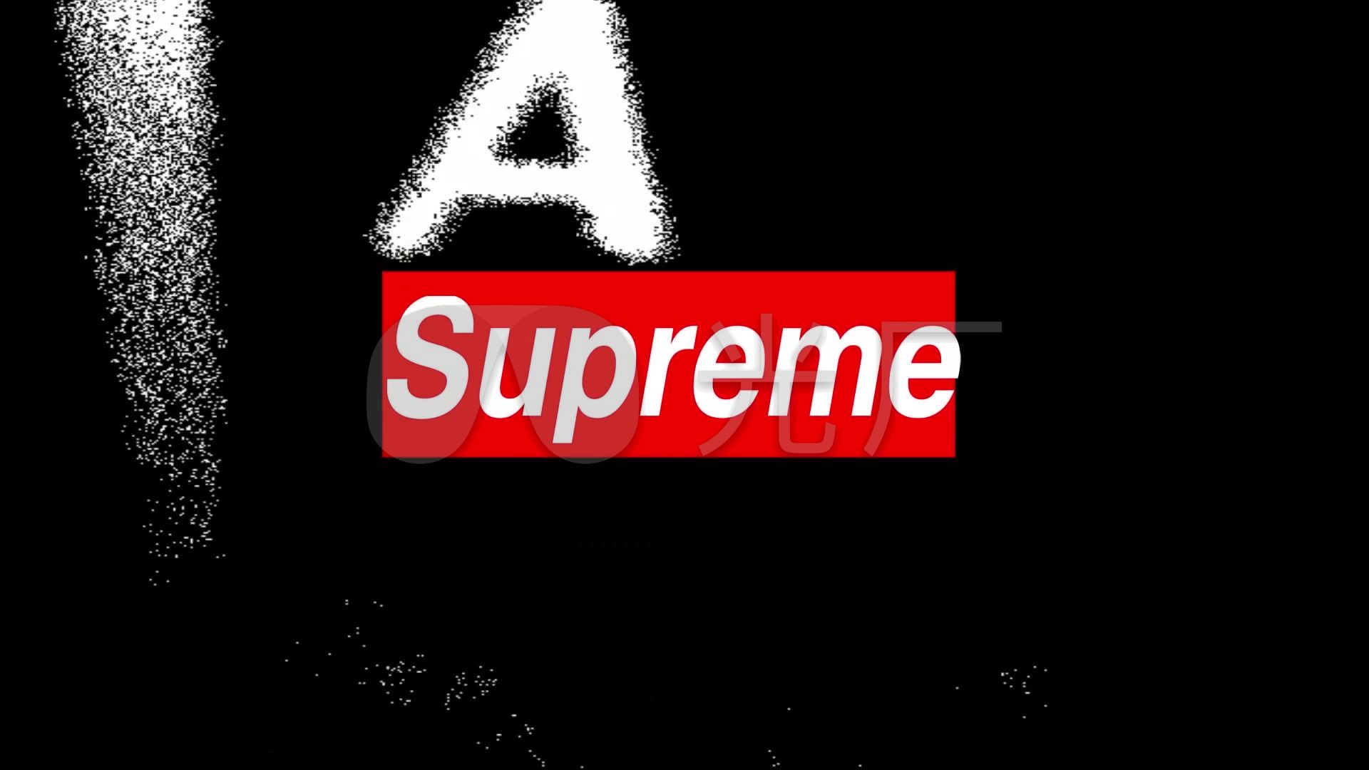 supreme潮牌素材2_1920x1080_高清视频素材下载(编号