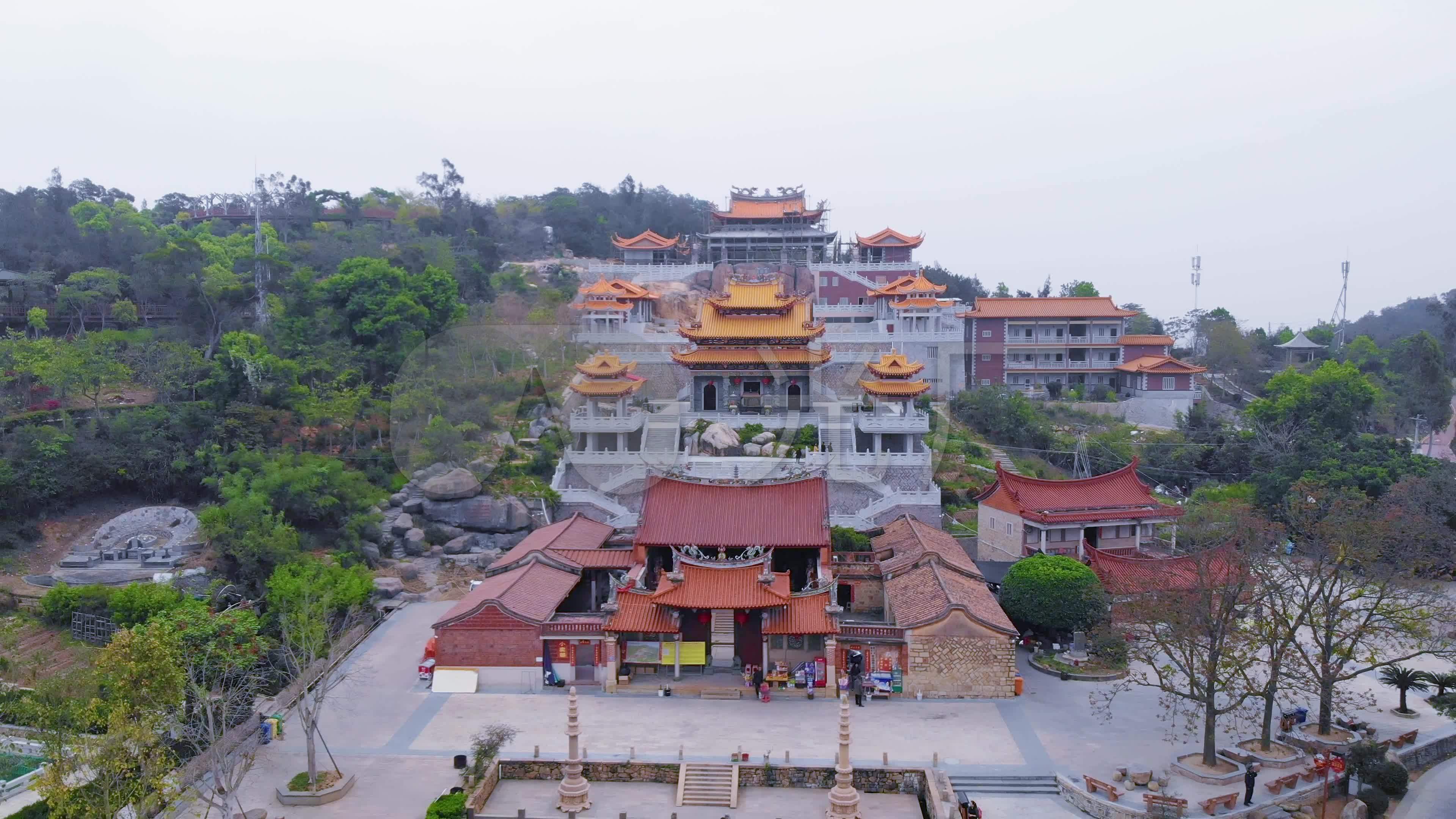 4k航拍厦门航拍翔安翔安香山公园_3840x2160_高清视频素材下载(编号