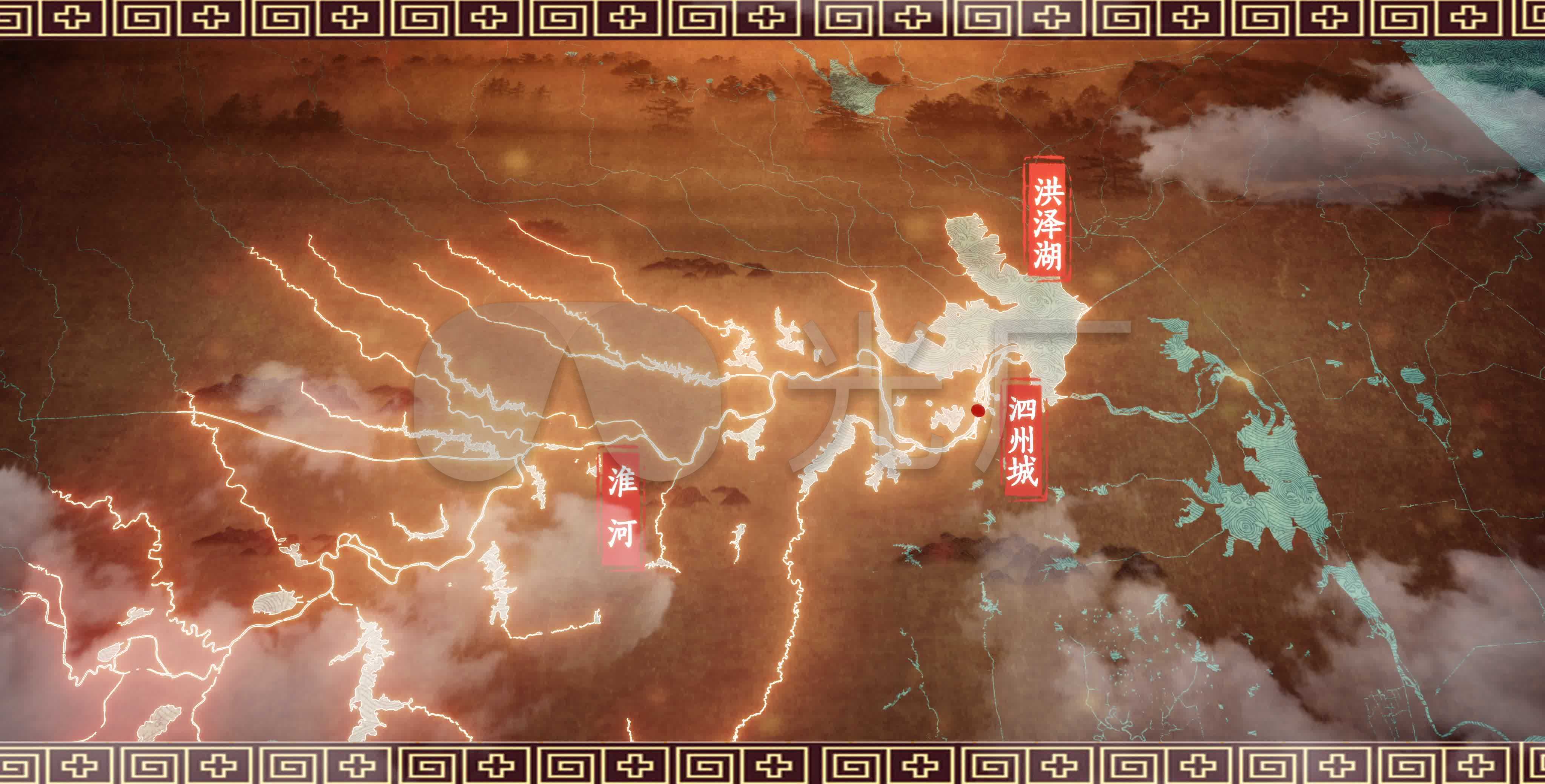 古代地图_ae模板下载(编号:3494534)_ae模板_vj师网 www.vjshi.com