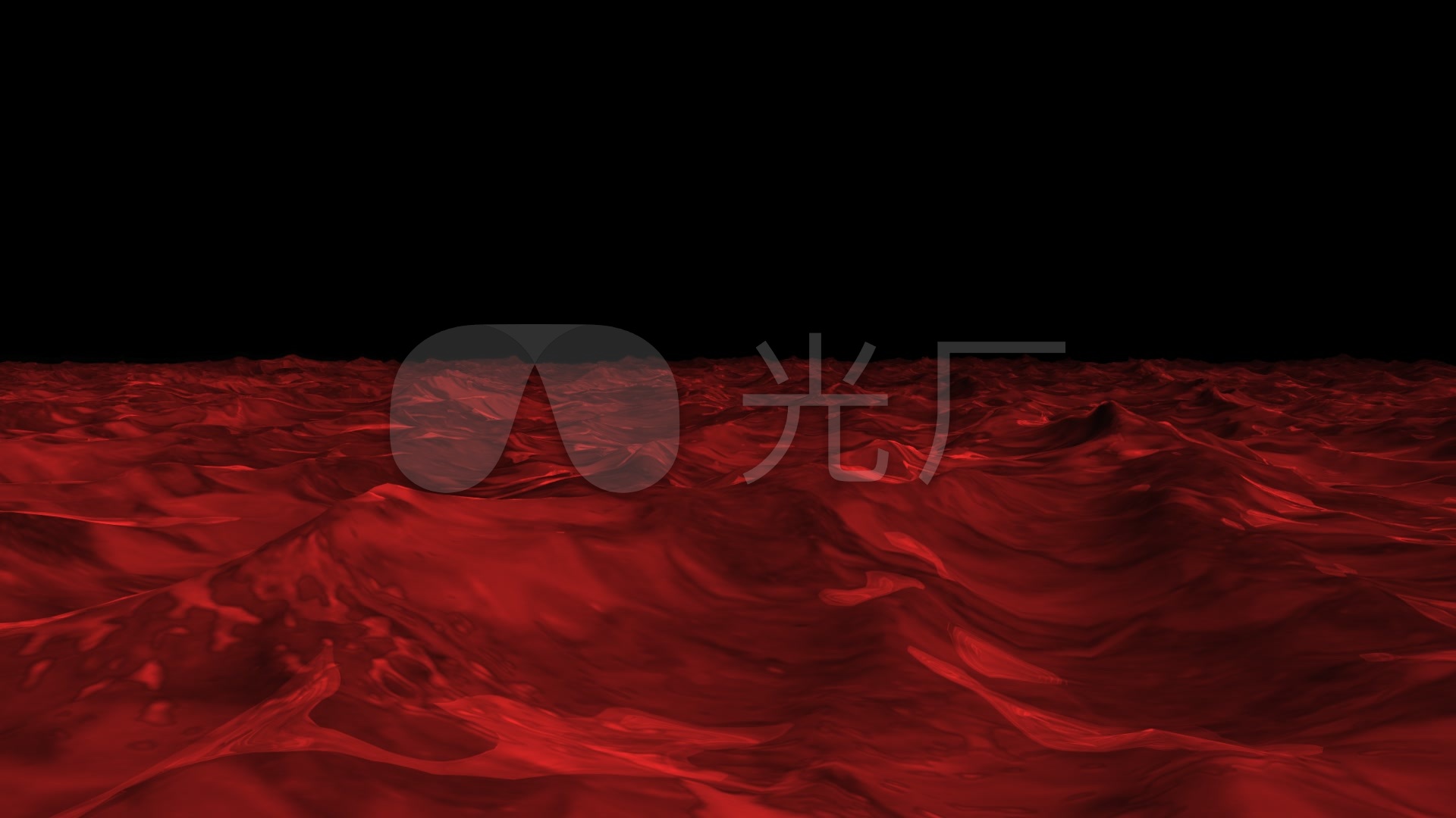 血海红色海洋海浪波浪_1920x1080_高清视频素材下载(编号:3500823)