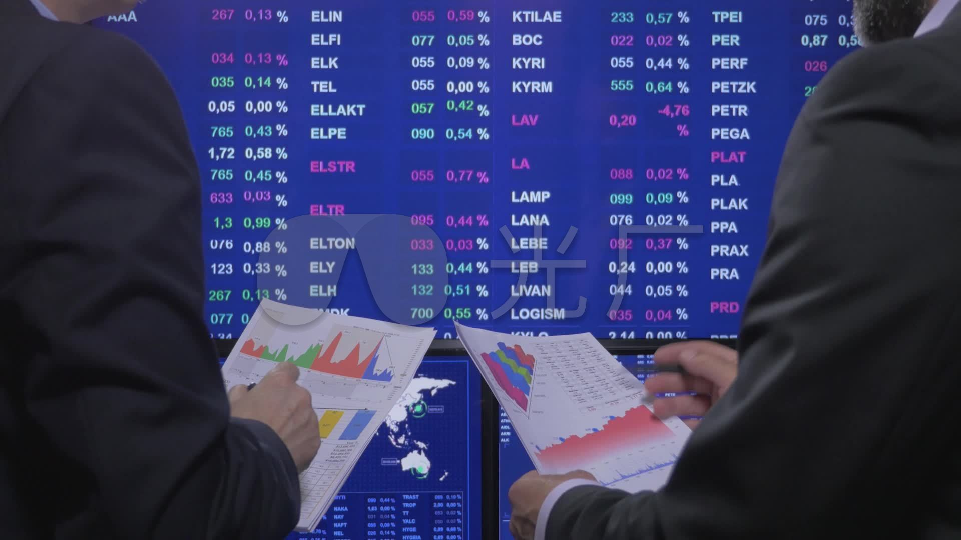 金融科技股票行情数据财务分析_1920x1080_高清视频