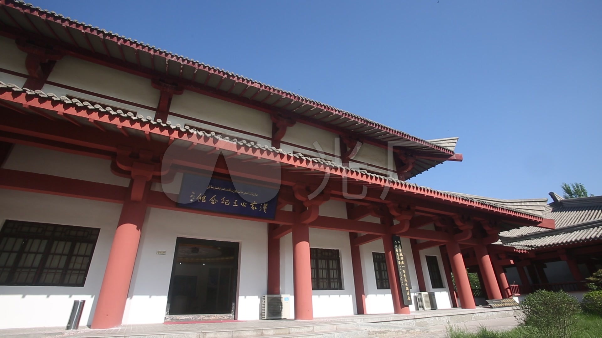新疆伊宁市解忧公主纪念馆解忧公主空镜
