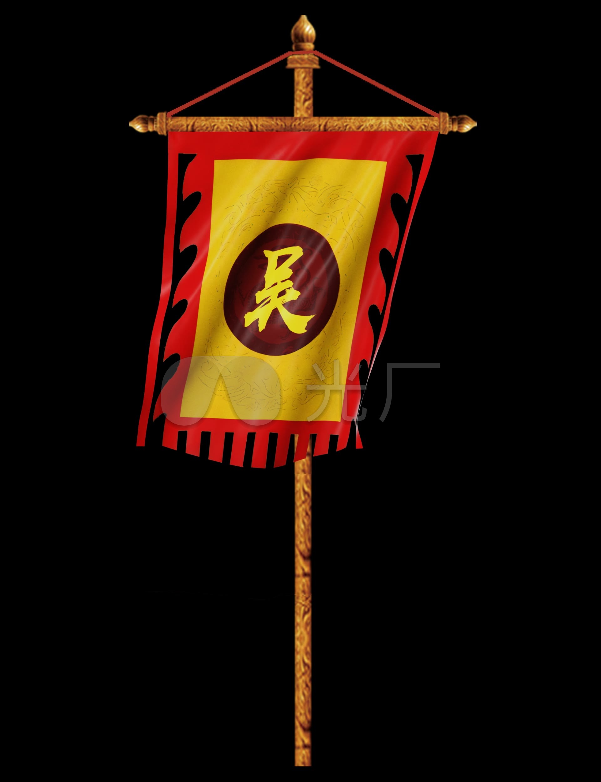 战旗吴国_1920x2500_高清视频素材下载(编号:3609227)