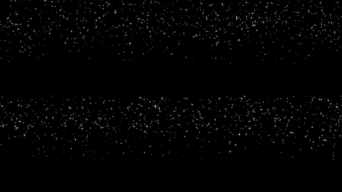 一闪一闪星星背景带透明通道