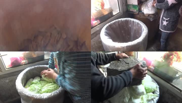 东北大缸腌制酸菜