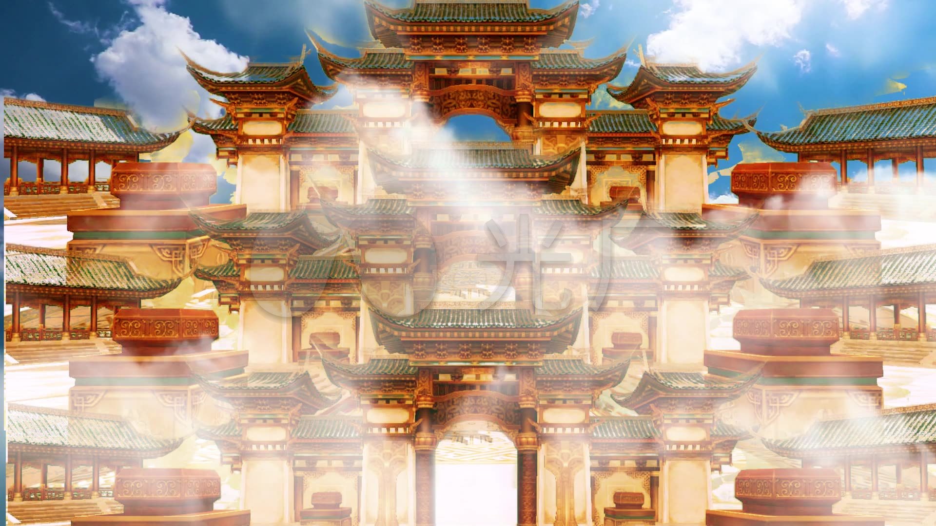 南天门天宫云图