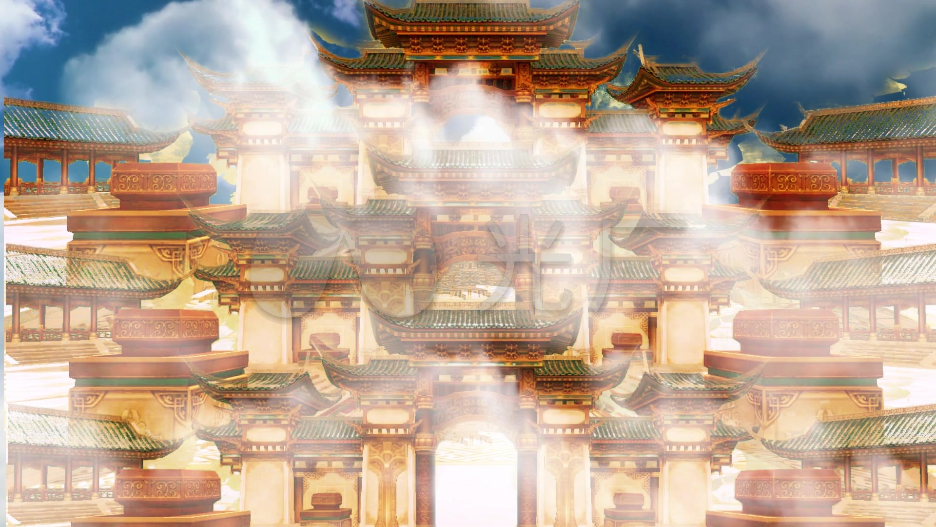 南天门天宫云图