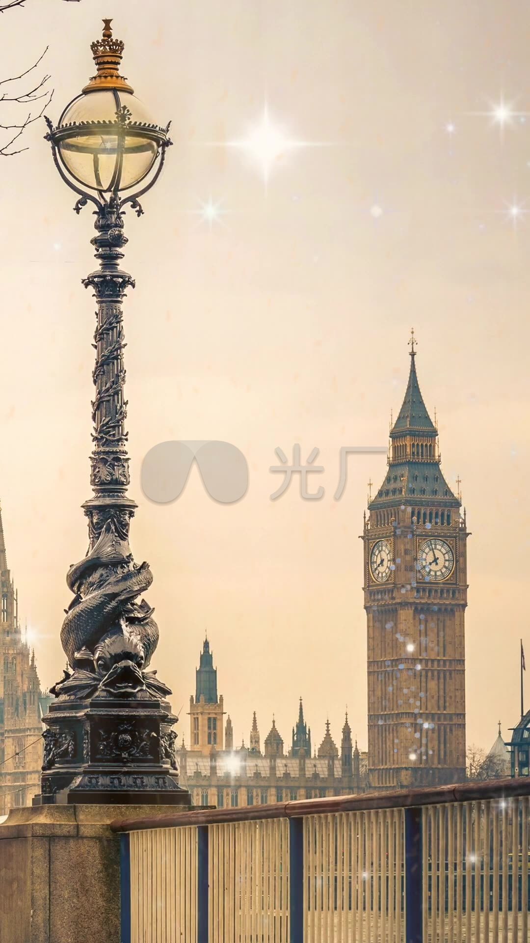 【竖视频】英国大本钟_1080x1920_高清视频素材下载(编号:3793634)