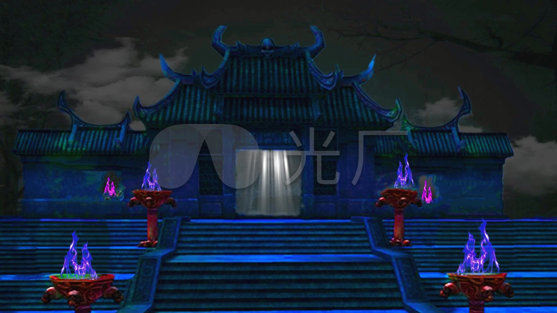鬼门关阎王殿阎罗殿(无月)