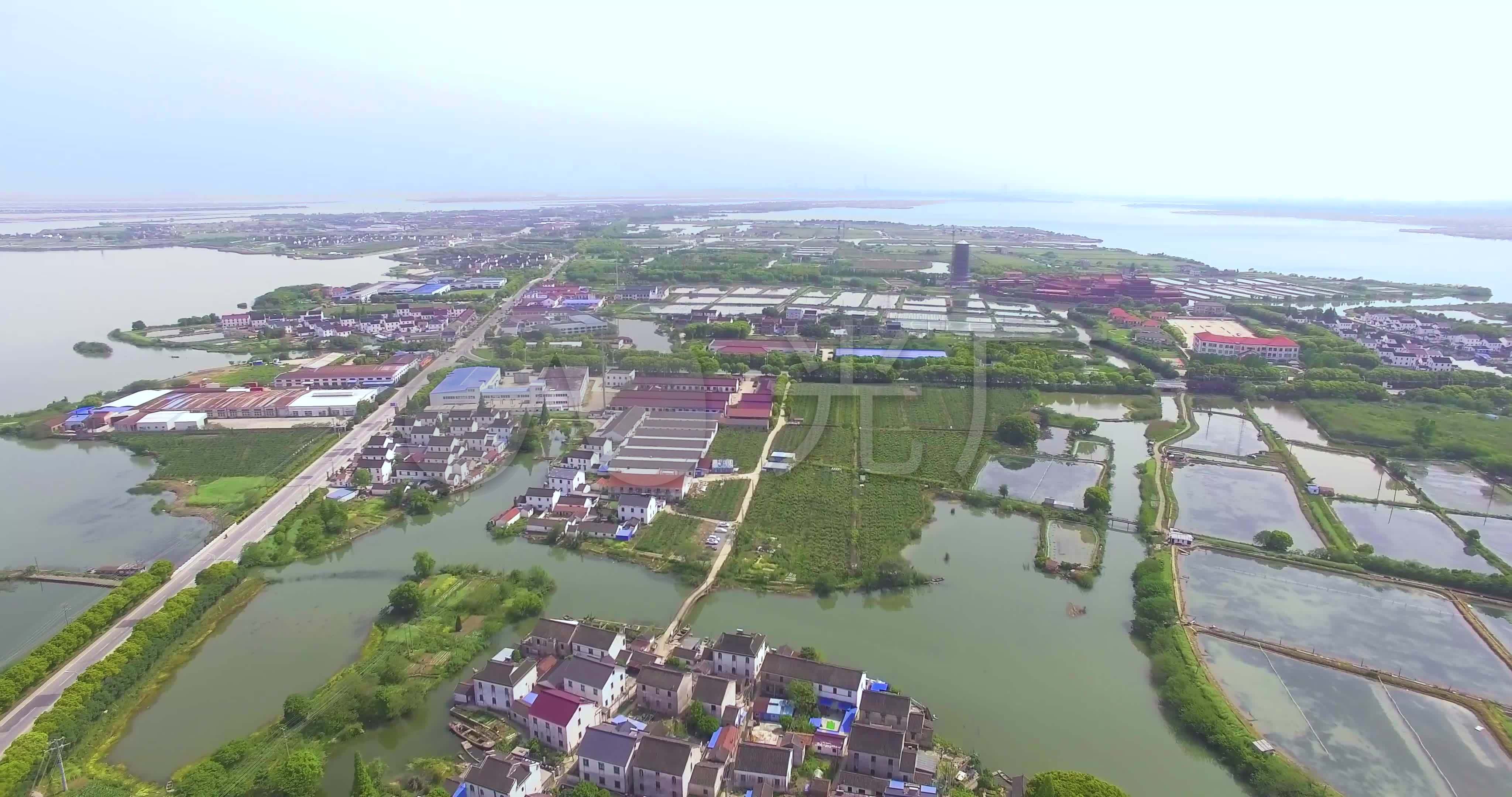 4k苏州阳澄湖航拍_4096x2160_高清视频素材下载(编号