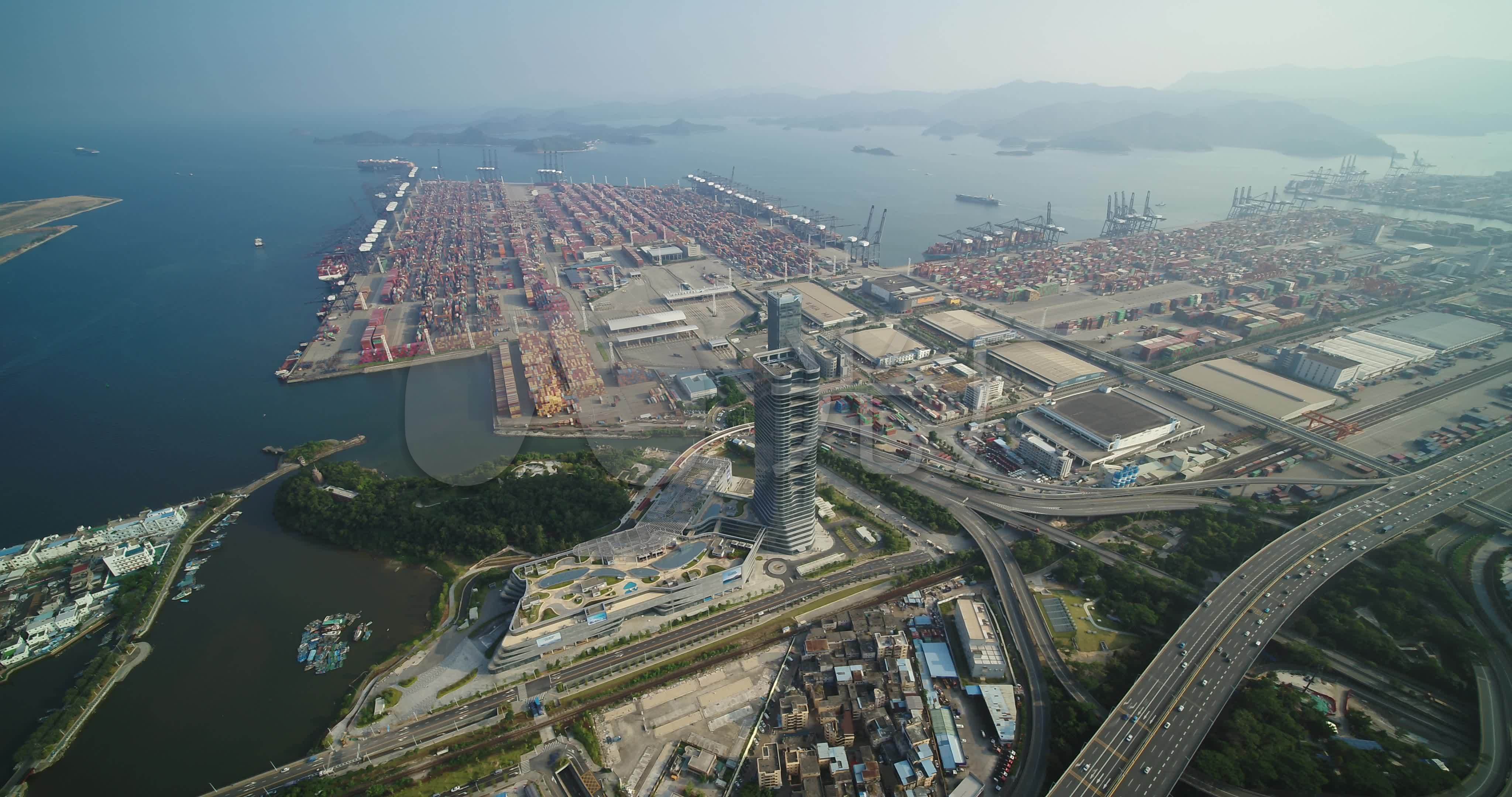 盐田港航拍dji_0149_4096x2160_高清视频素材下载(:)