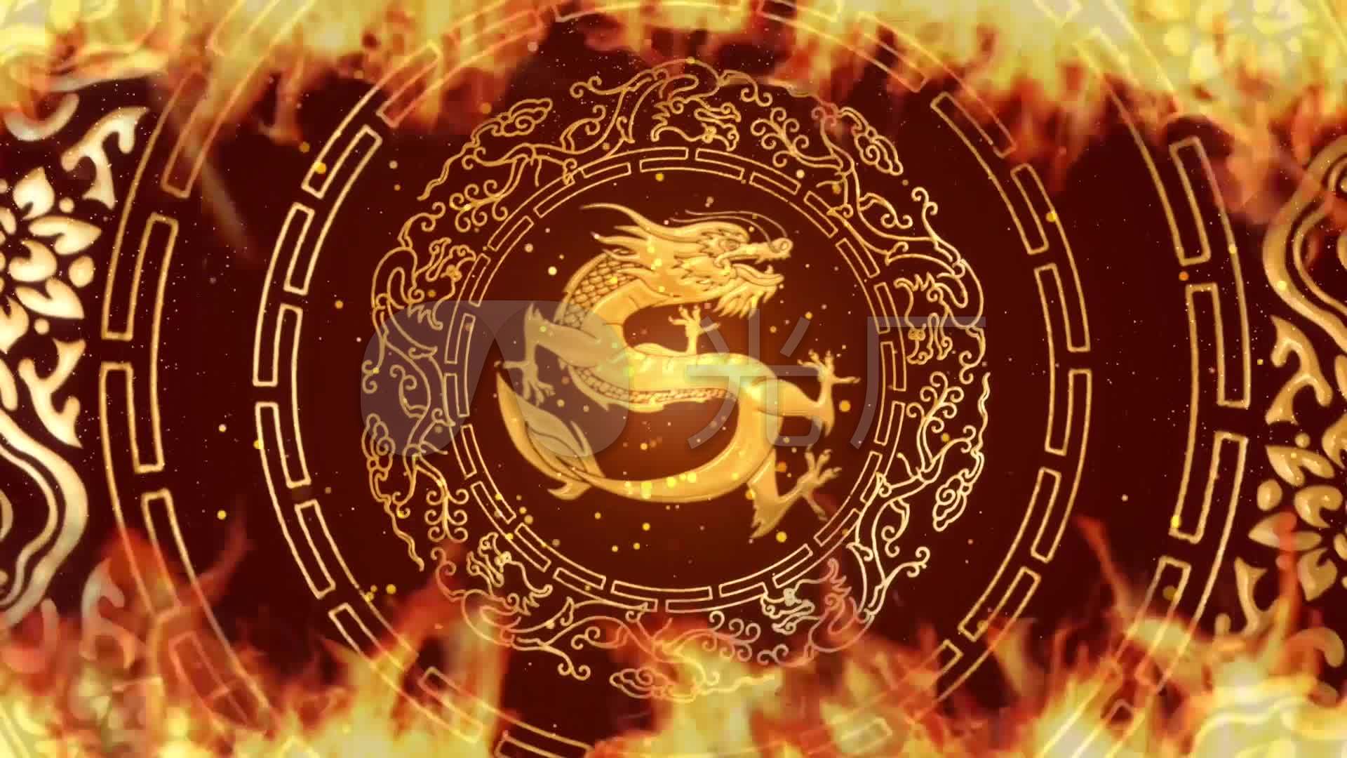 《龙的传人》歌曲背景_1920x1080_高清视频素材下载