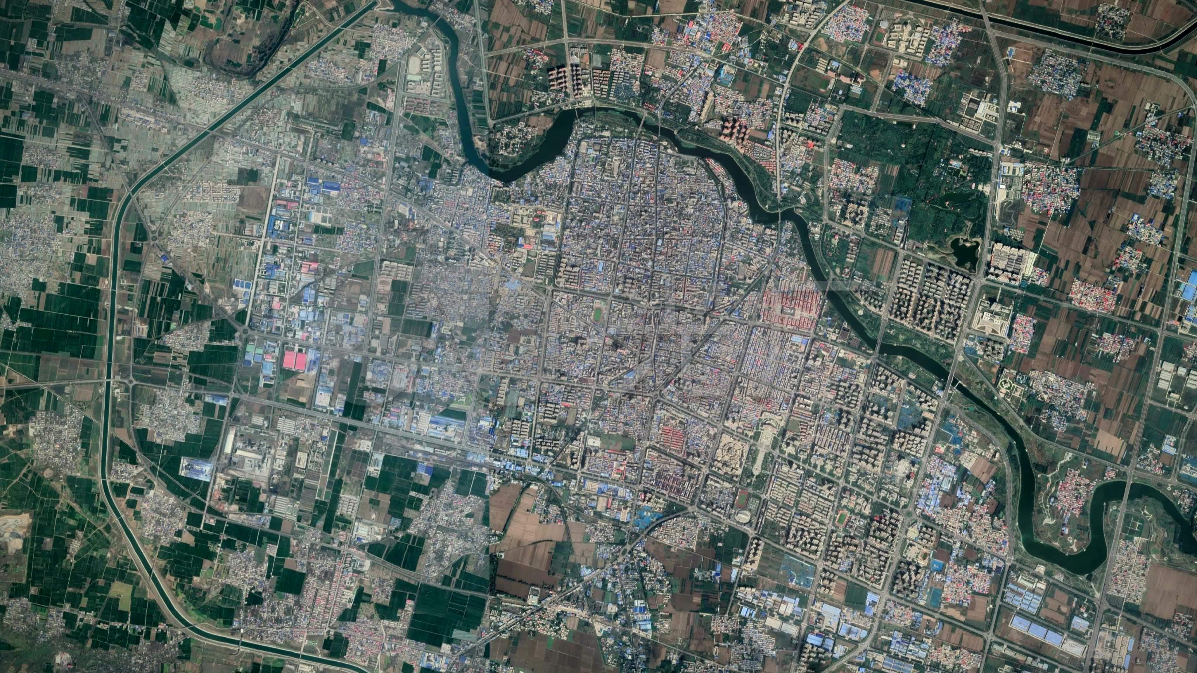 禹州市地图豫66_4096x2304_高清视频素材下载(编号:)