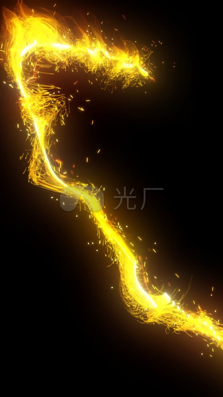 抖音火焰刀光_720x1280_高清视频素材下载(编号:)__vj