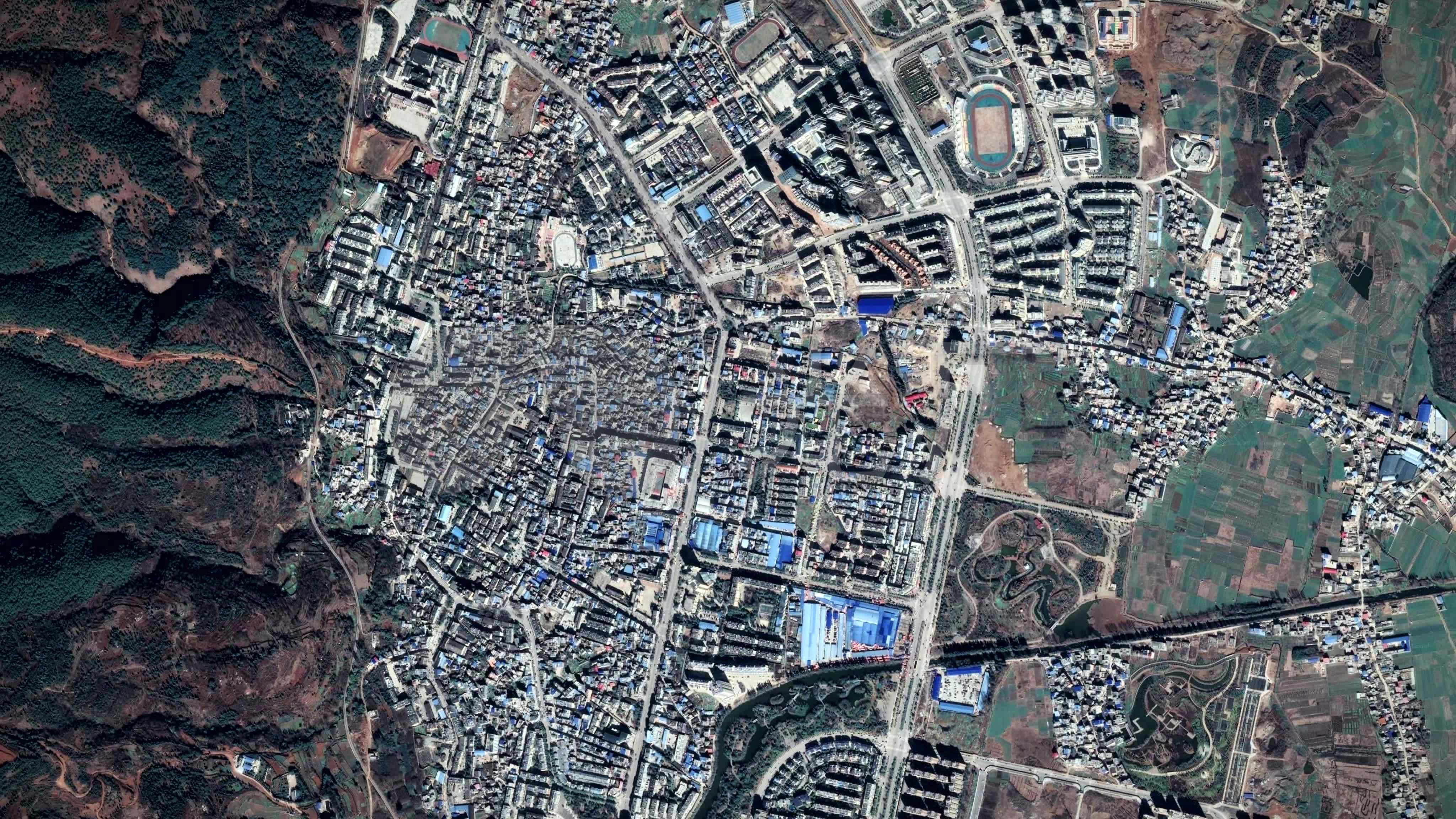 寻甸县-地图滇36_4096x2304_高清视频素材下载(编号:)