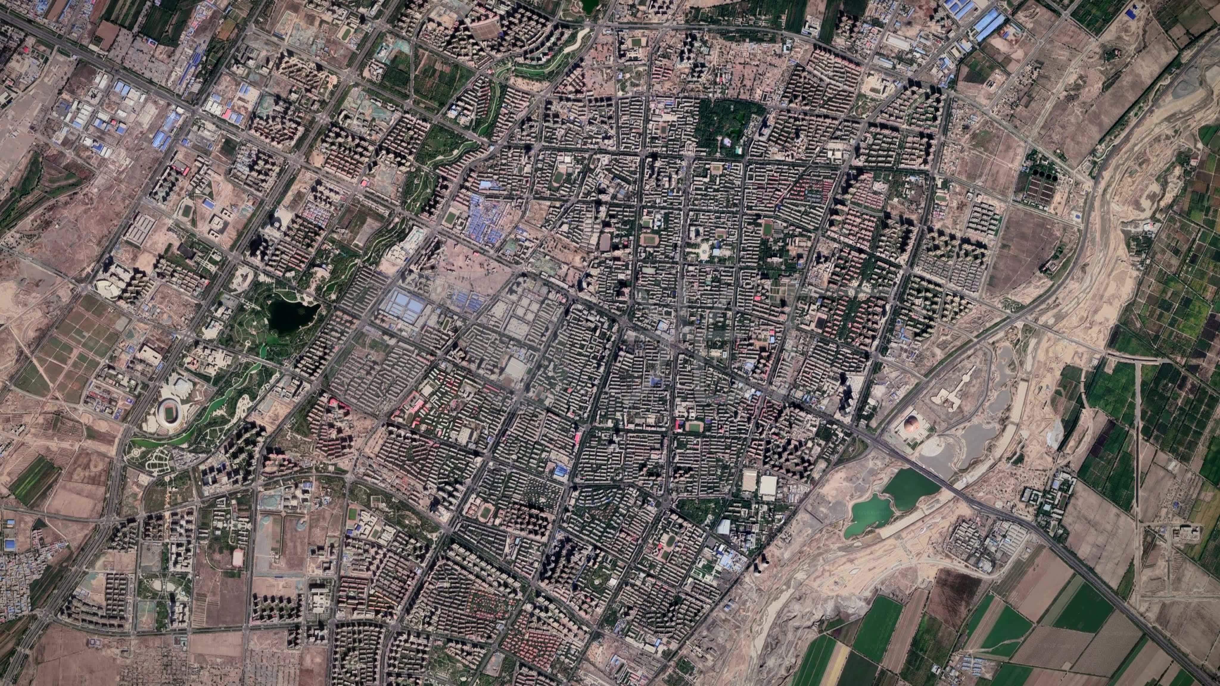 昌吉市-新疆地图7_4096x2304_高清视频素材下载(编号