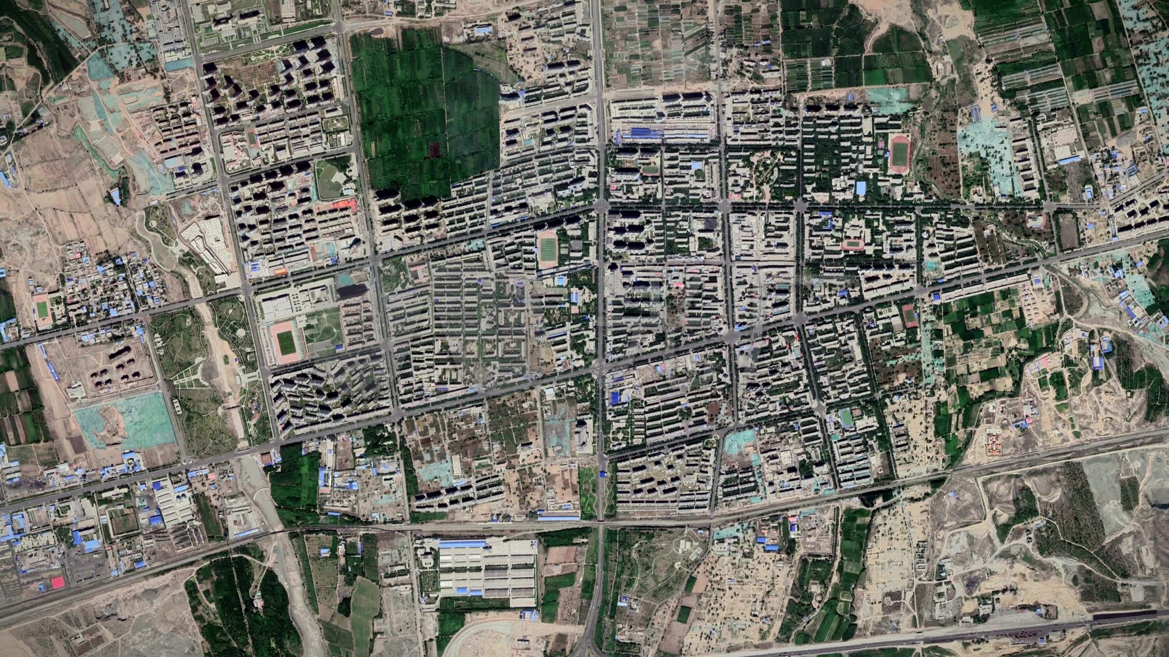阜康市-新疆地图10_4096x2304_高清视频素材下载(编号