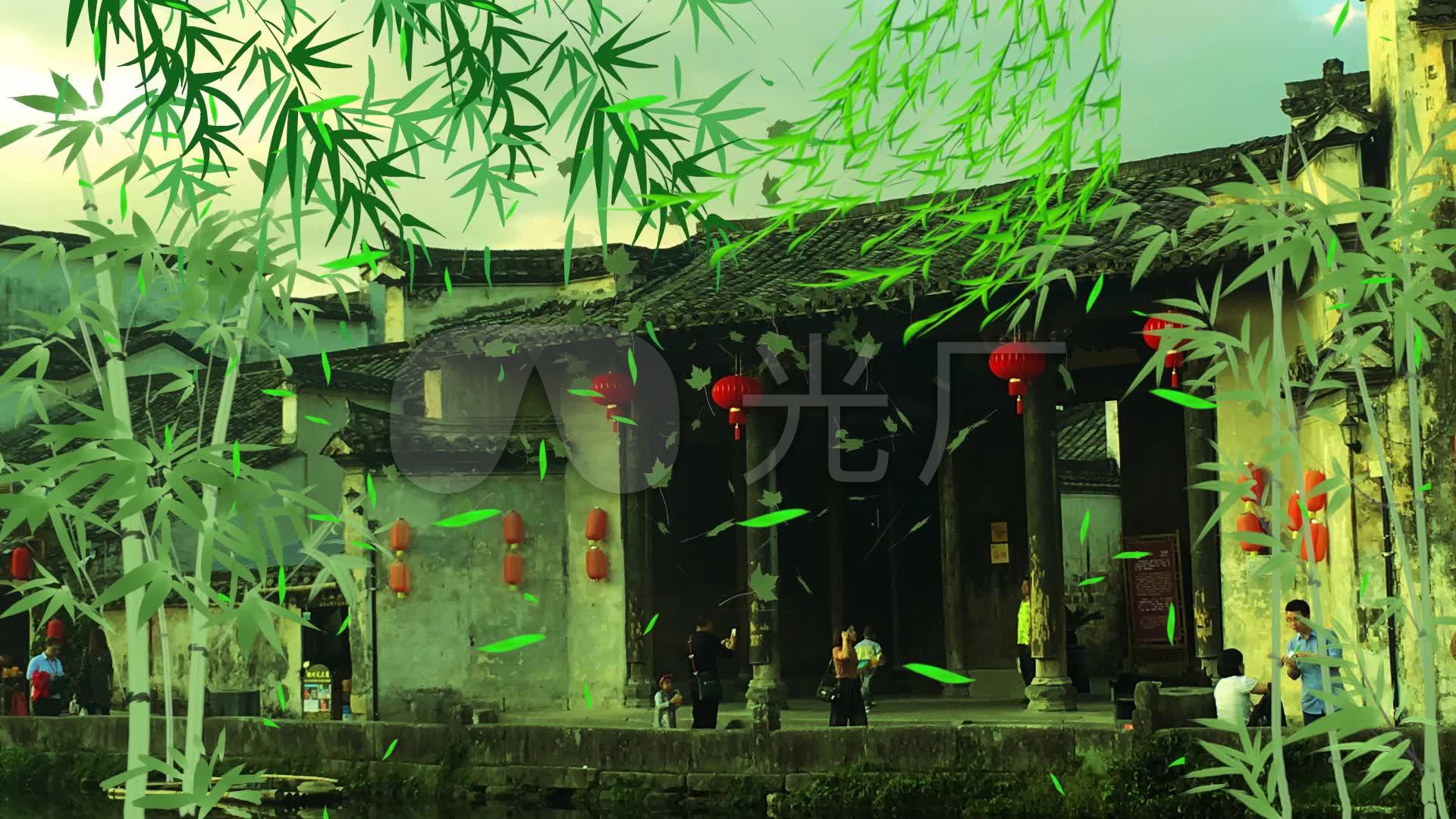 小城故事多 小城 唯美 庭院 小圆 柳树