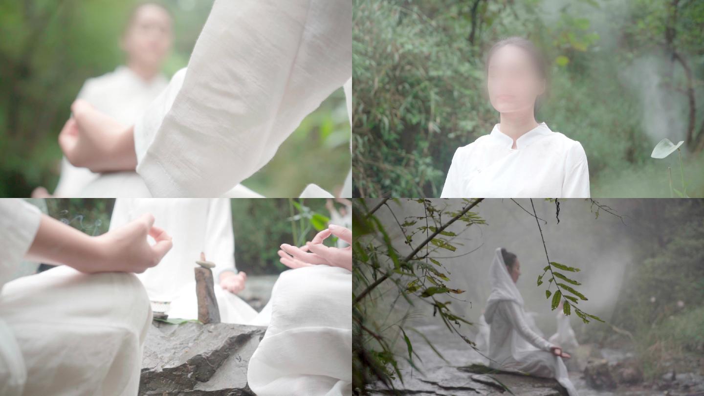 下一页 键盘左右键也可以翻页哟画质举报 打坐禅修唯美烟雾静心保健