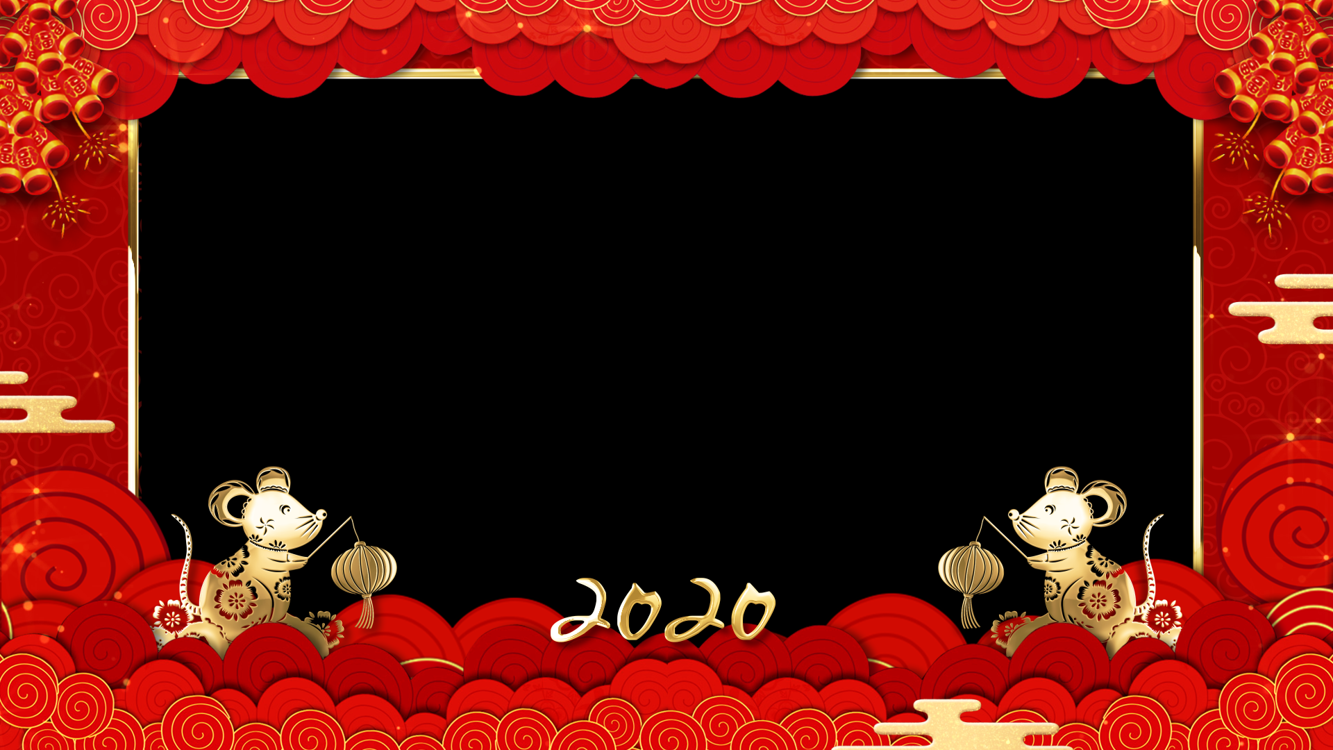 2020拜年框02【循环带通道】