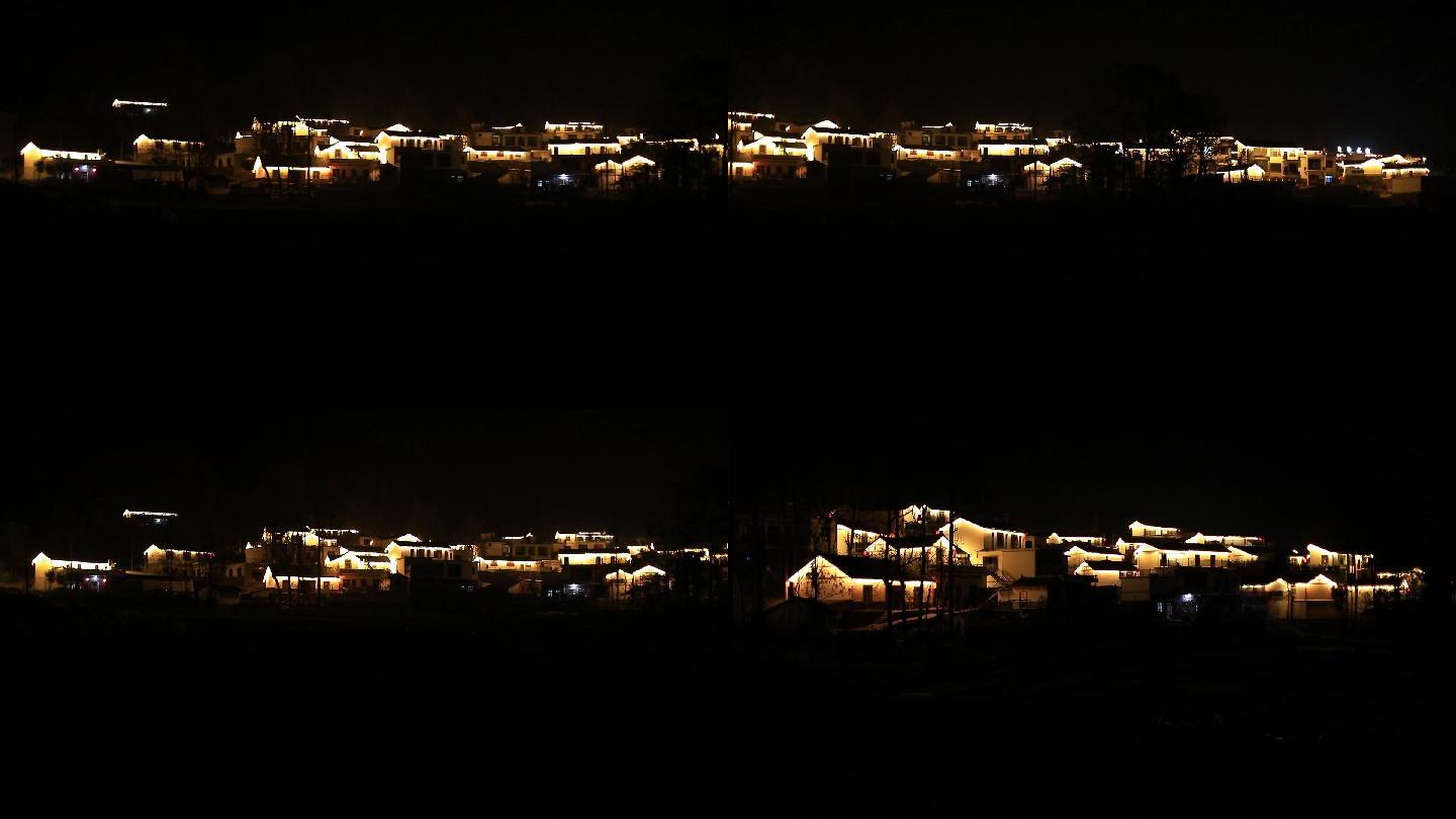 村子夜景