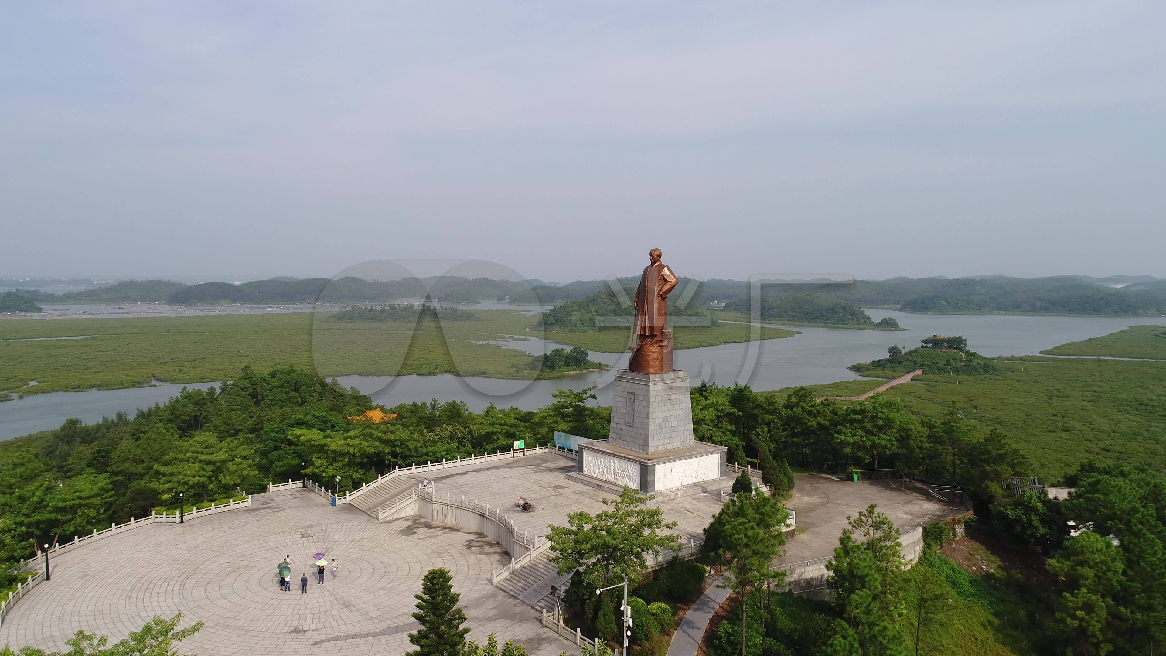 钦州港仙岛公园孙中山雕像