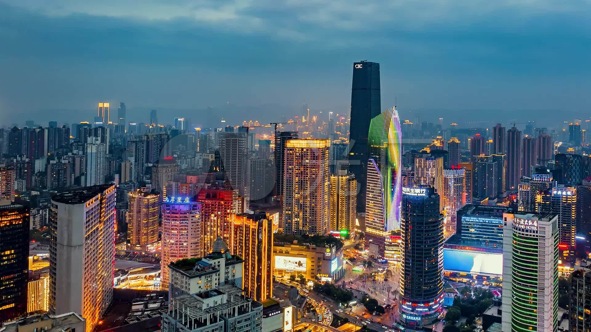 10大气航拍重庆城市风景线_1920x1080_高清视频素材