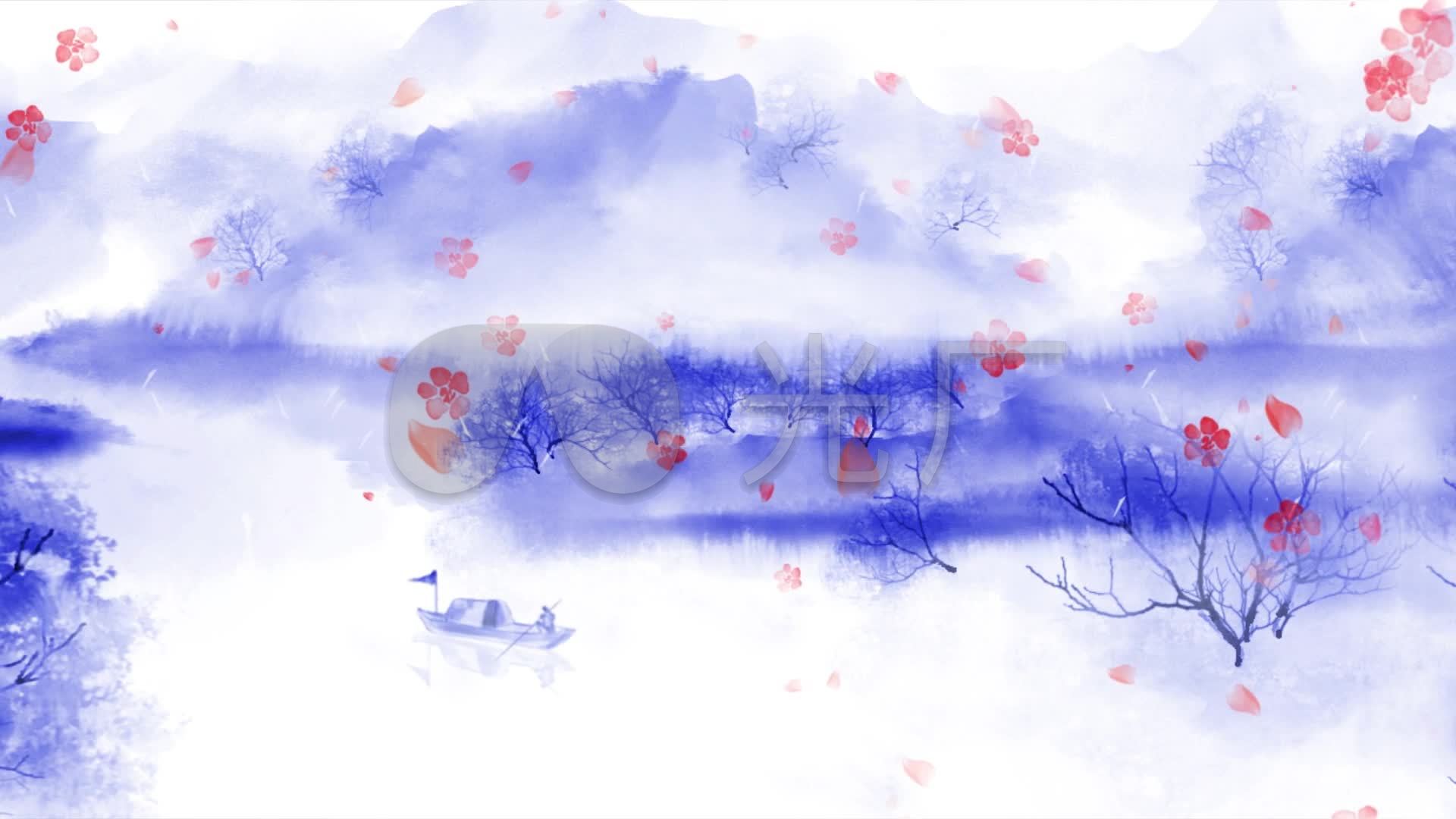 1920*1080电脑壁纸古风,绿色养眼自然风景壁纸 《年轮》古风配乐2_1920x1080_高清视频素材下载(编号