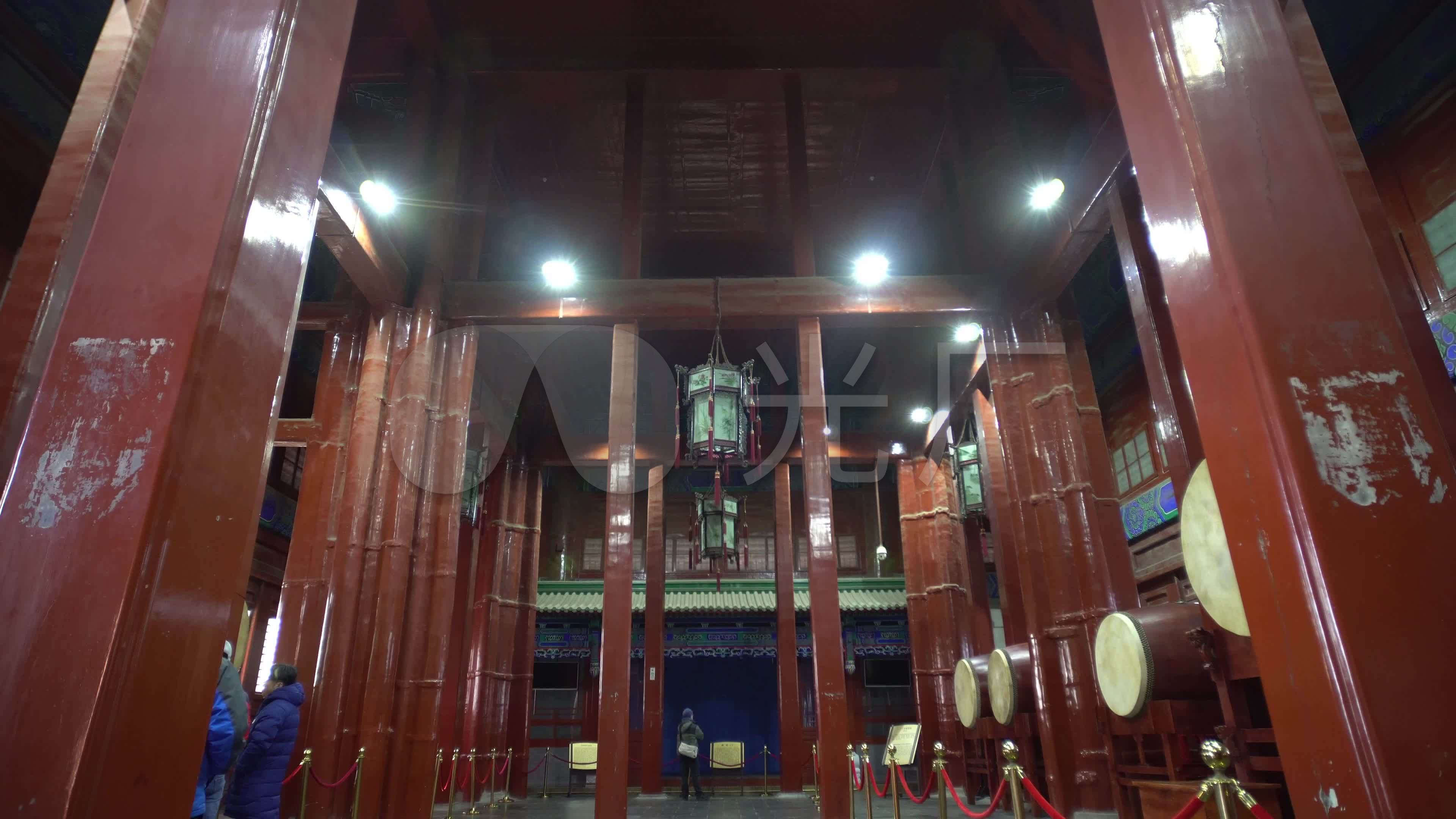 北京鼓楼钟楼内部_3840x2160_高清视频素材下载(编号:4219287)_实拍