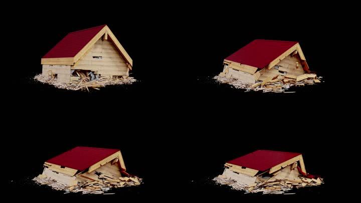 下一页 键盘左右键也可以翻页哟画质举报 木屋房子房屋木质倒塌3d