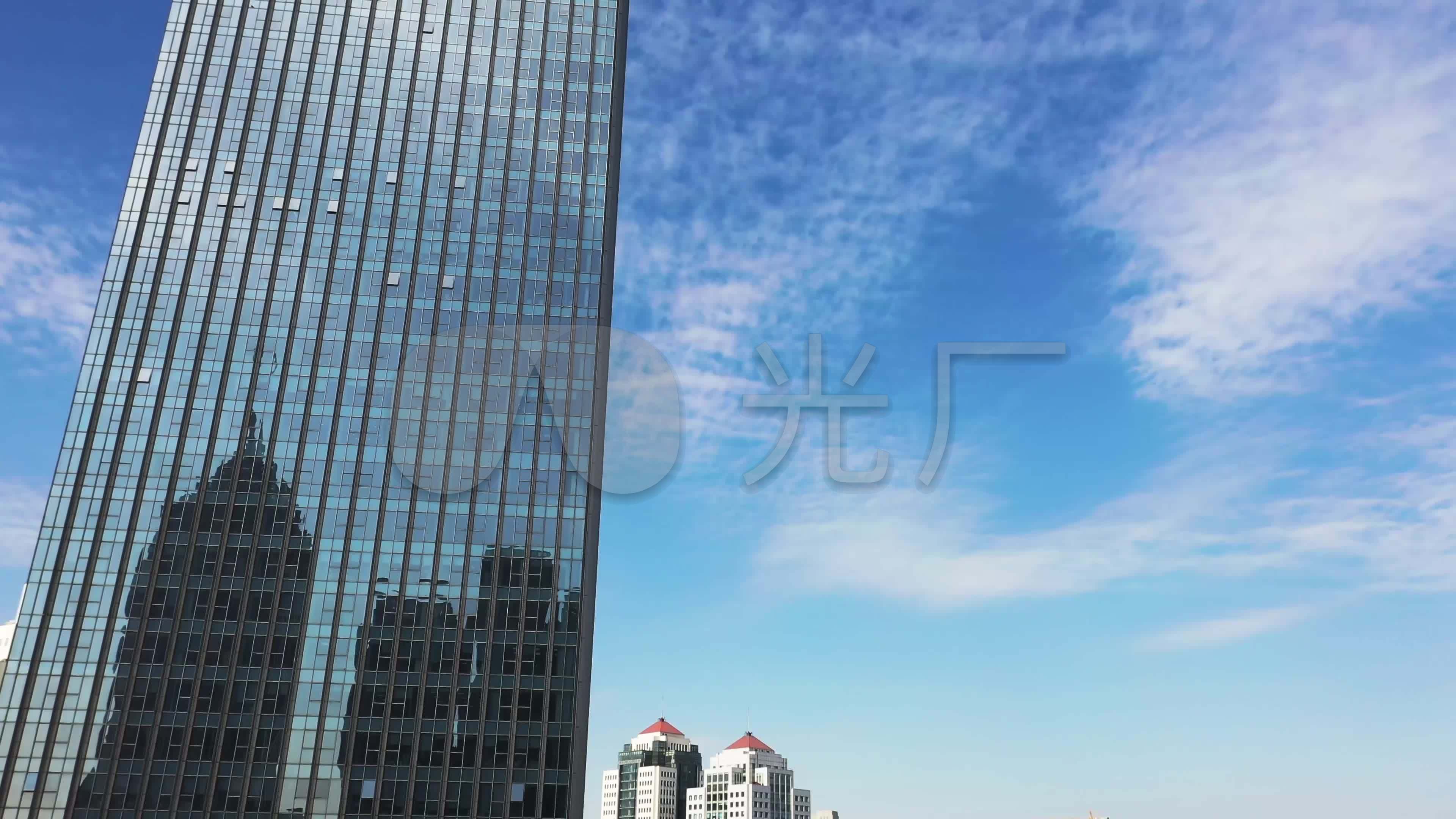 【原创】天津茂业大厦航拍4k-1_视频素材包下载(编号