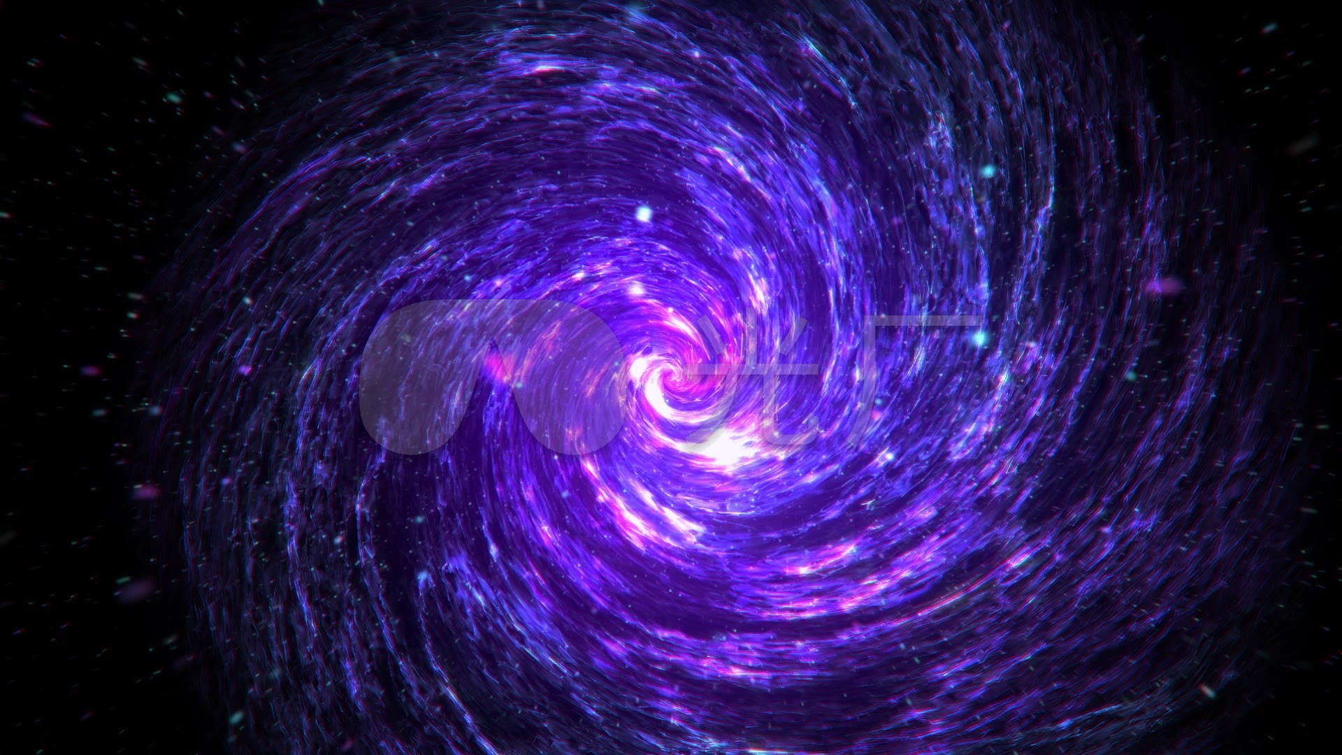 艺术诡异宇宙星空旋涡黑洞特效背景_1920x1080_高清视频素材下载(编号