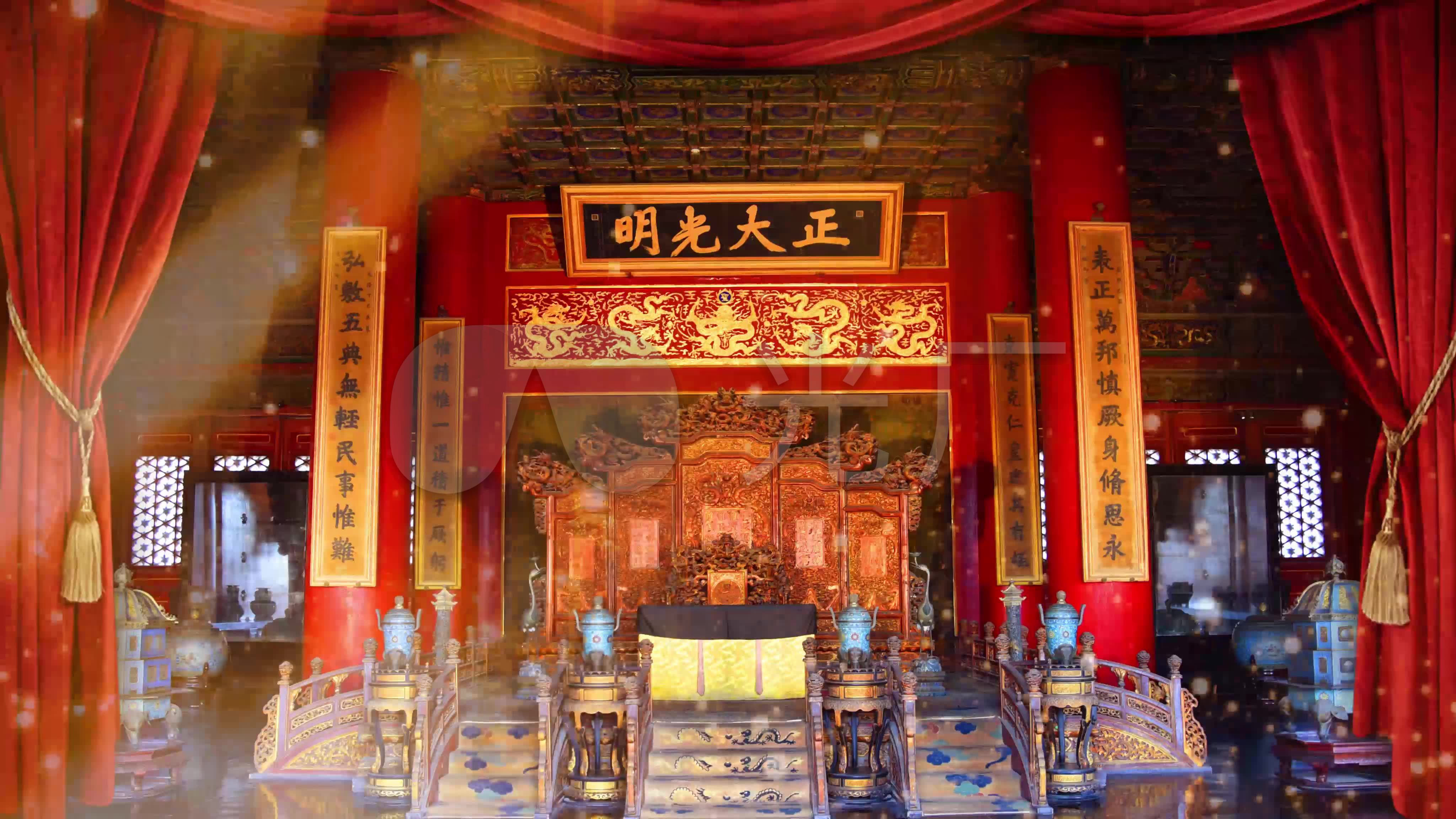 甄嬛传宫廷剧小品led舞台背景4k超清_4096x2304_高清