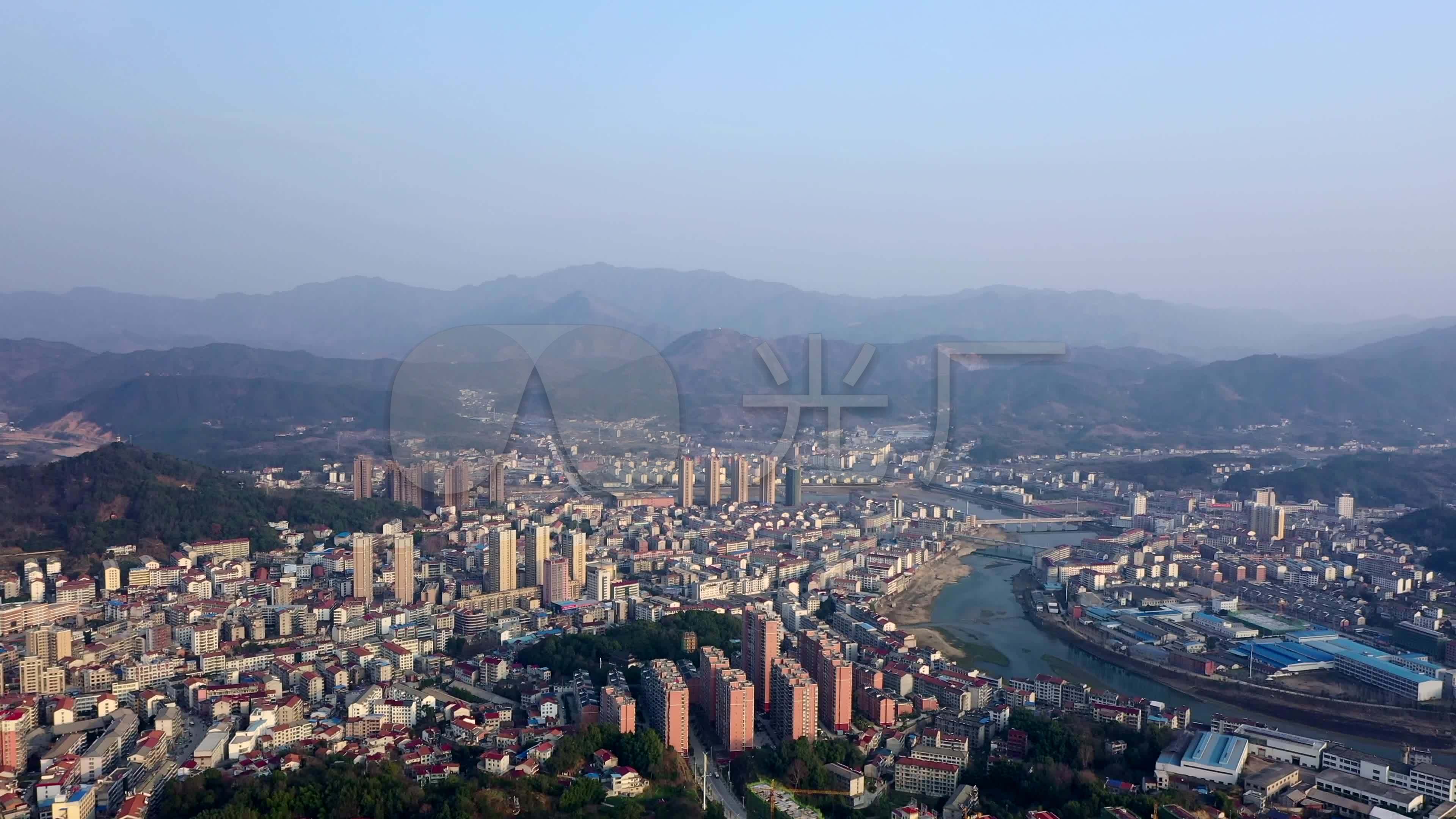 湖北省黄冈市英山县航拍4k_3840x2160_高清视频素材下载(编号:4297902