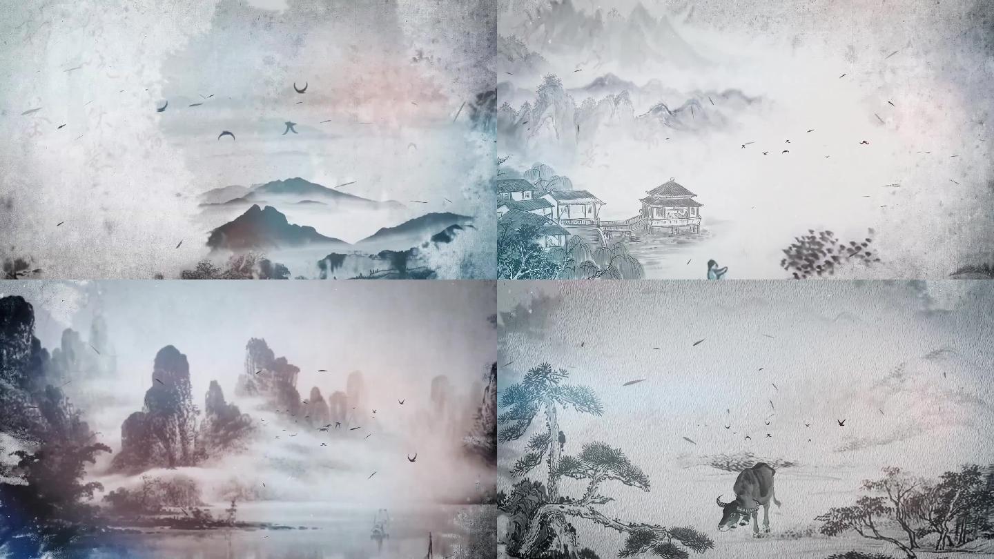 雪山春晓