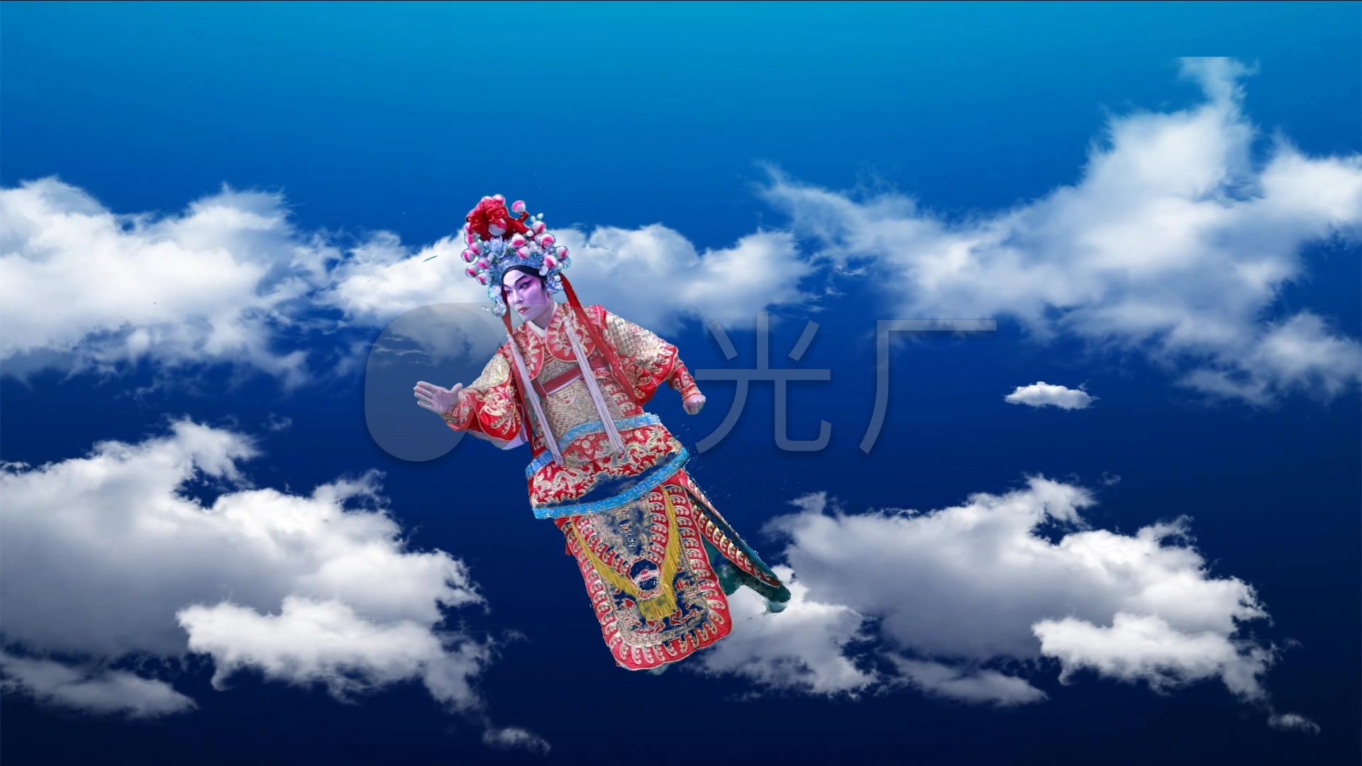 天兵天将从天而降_1920x1080_高清视频素材下载(编号