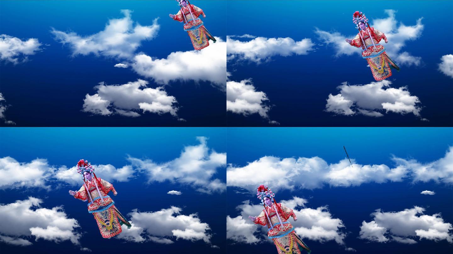 天兵天将从天而降_1920x1080_高清视频素材下载(编号